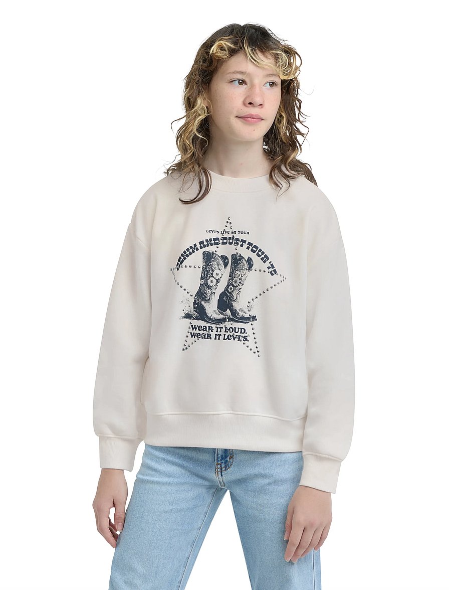 Levi's - FW-CREW - sweatshirts - levi's egret - 0