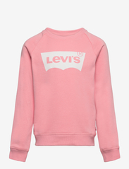 Levi's - Levi's® Key Item Logo Crewneck Long Sleeve Tee - bluzy - pink - 0