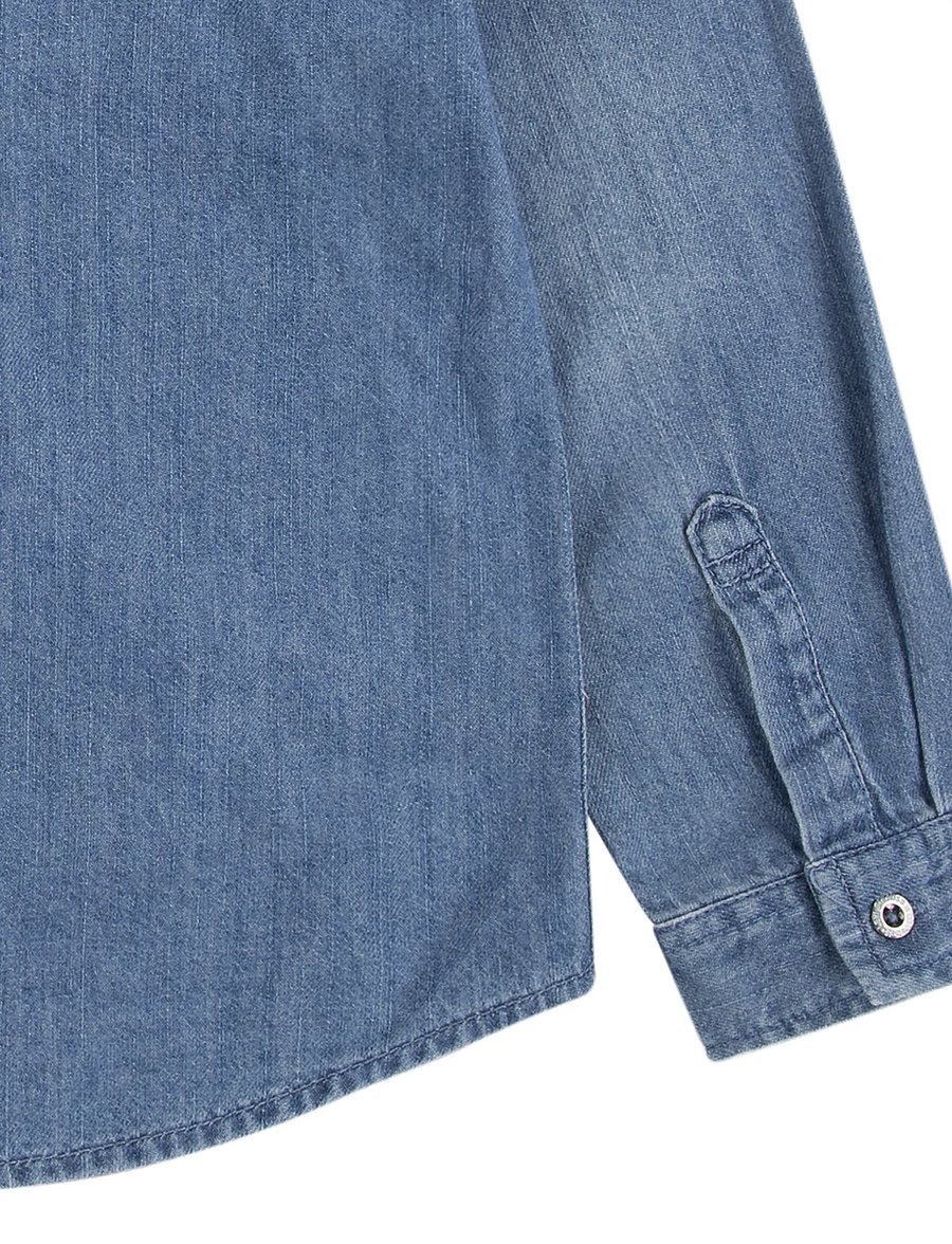 Levi's - LVB-BARSTOW WESTERN SHIRT / LVB BARSTOW WESTERN SHIRT - långärmade skjortor - turquoise - 2