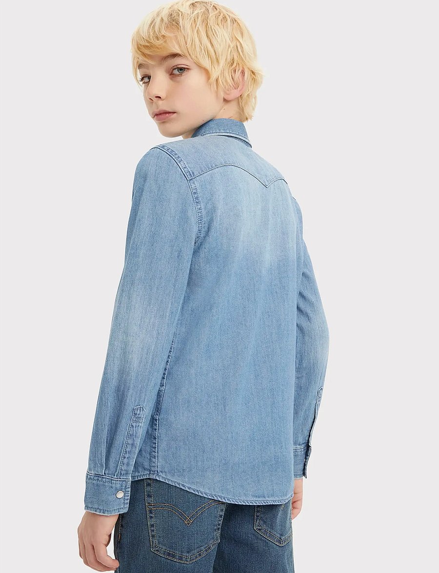 Levi's - Levi's® Barstow Button Up Shirt - langärmlige hemden - vintage stone - 3