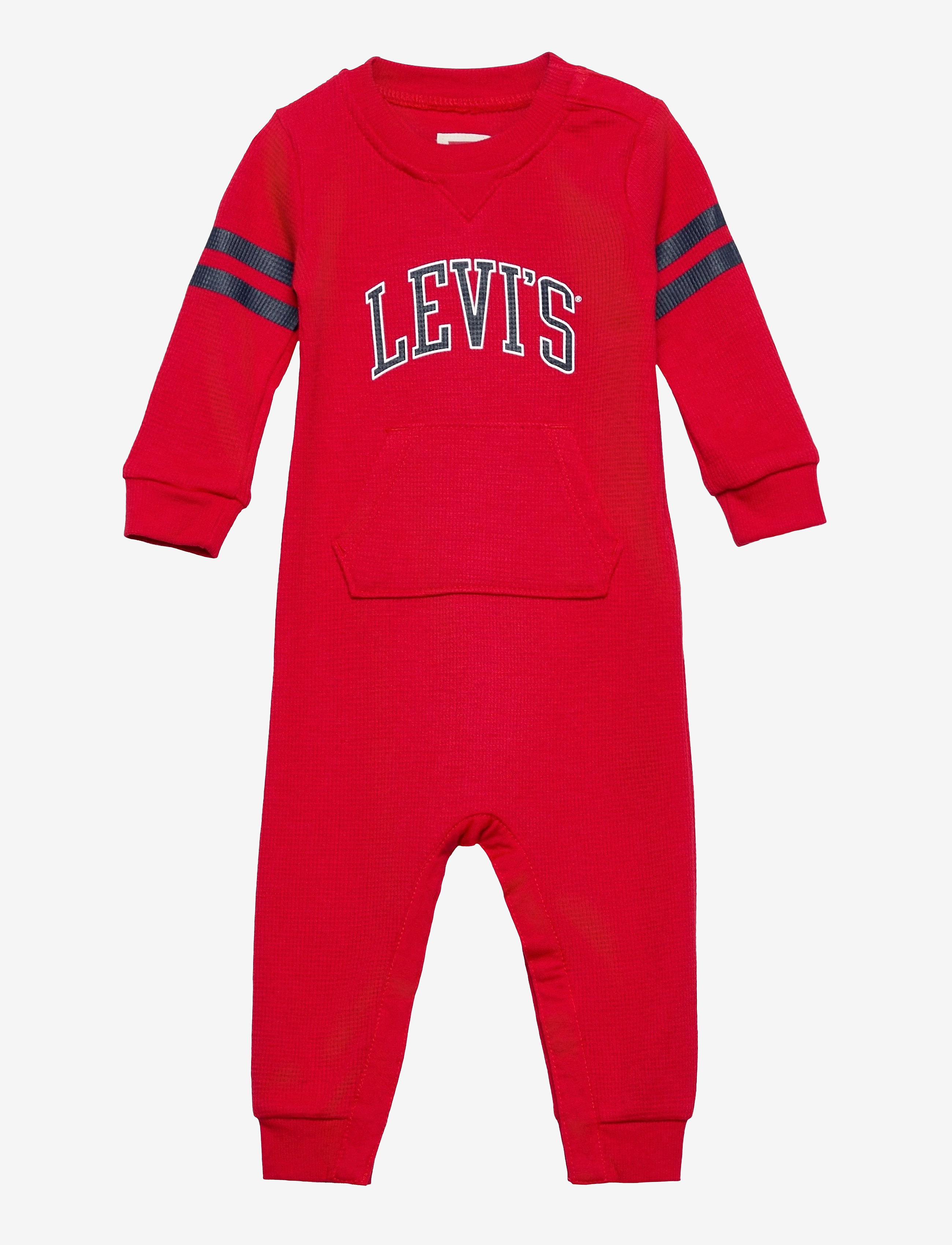 Levi's - LVN COLLEGIATE KNIT COVERALL - super red - 0