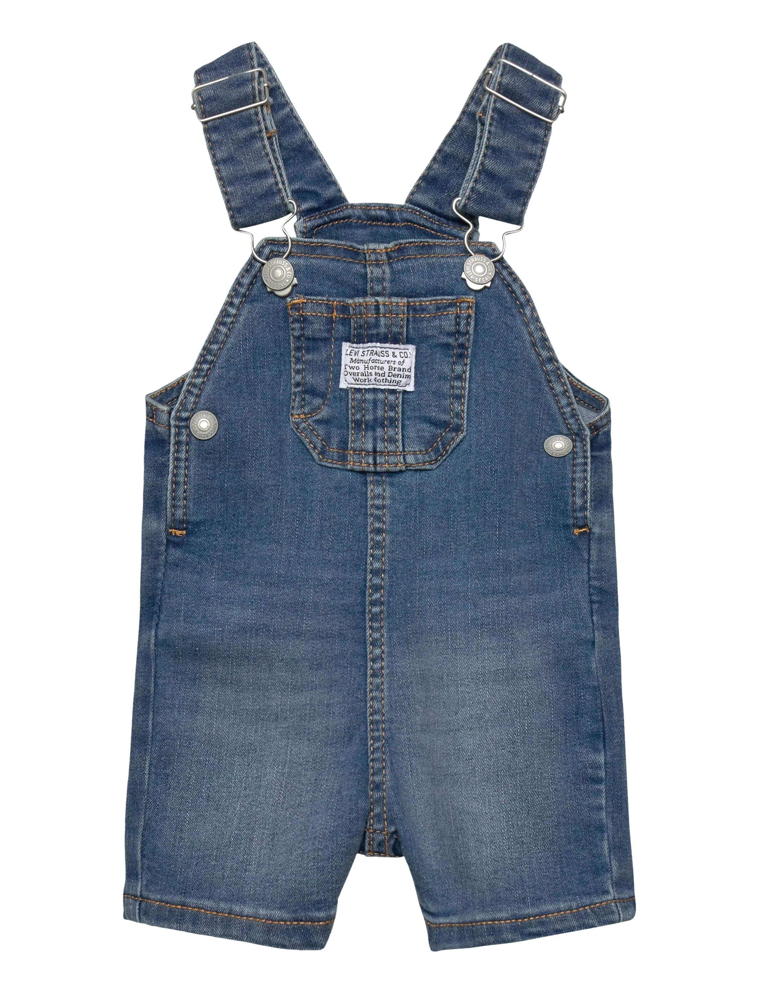 Levi's SA-SHORTALLS - Tunked - INDIGO CHAMPION / blue