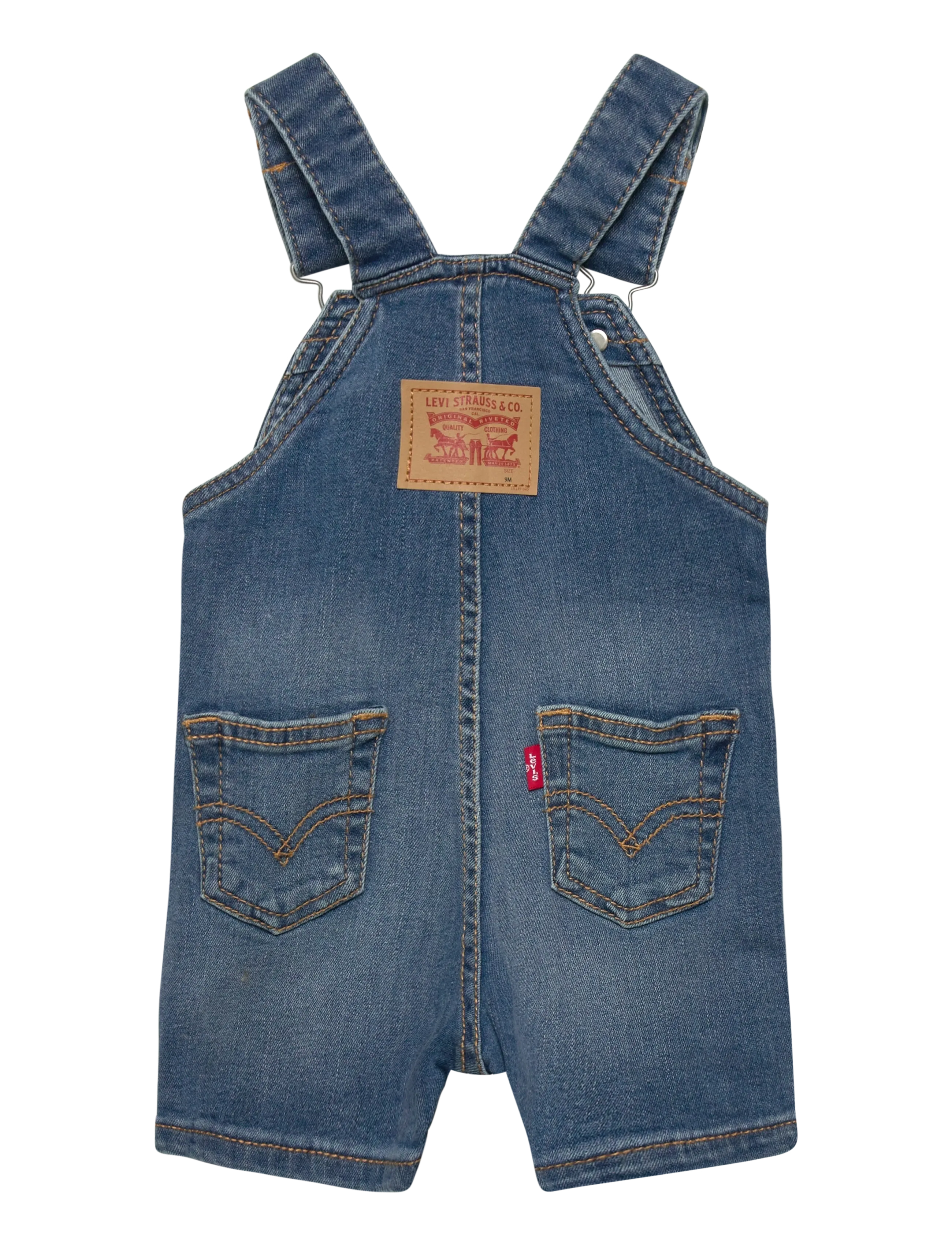 Levi's - Levi's® Denim Shortalls - kelnės su petnešomis - indigo champion - 1