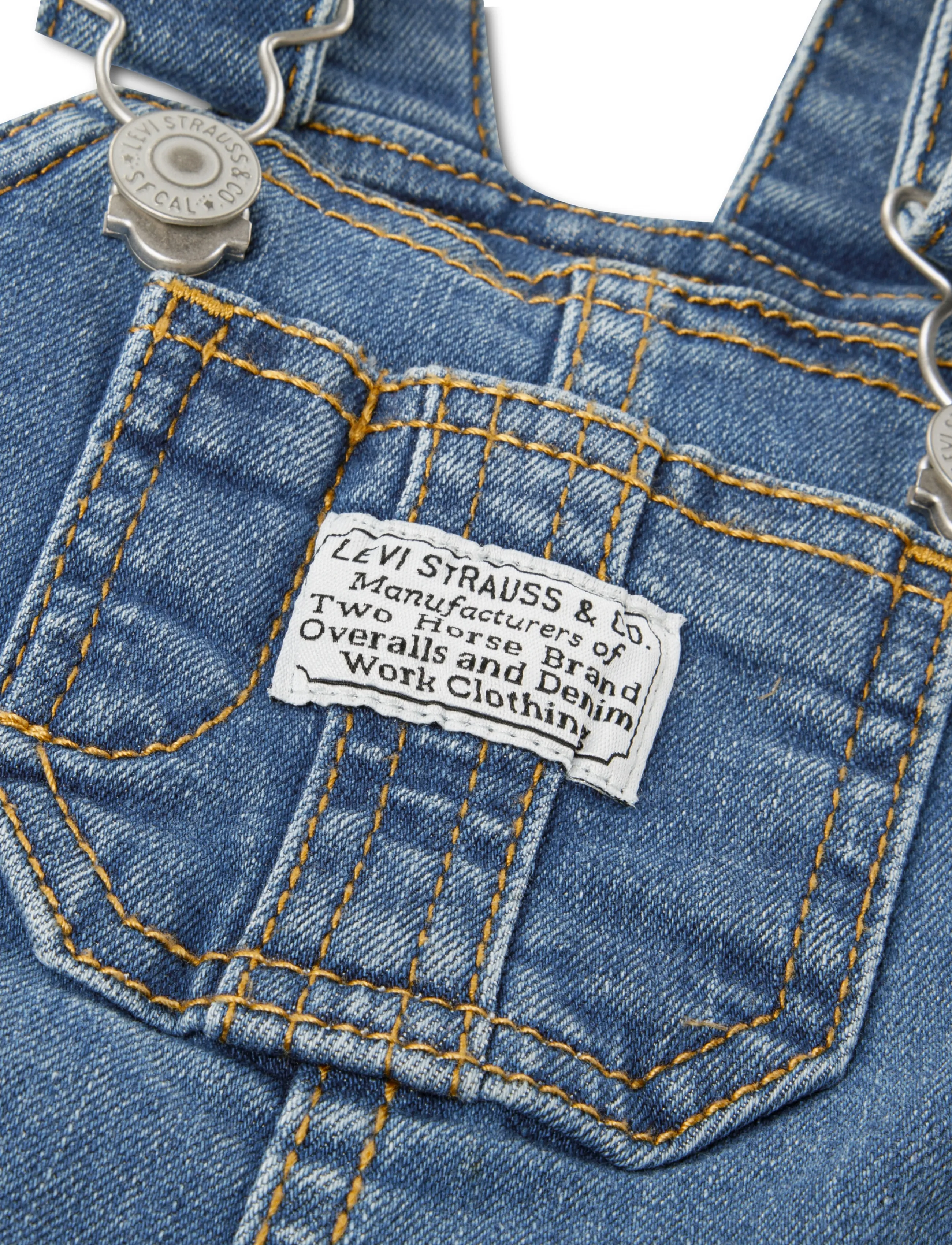 Levi's - SA-SHORTALLS - laveste priser - indigo champion - 2