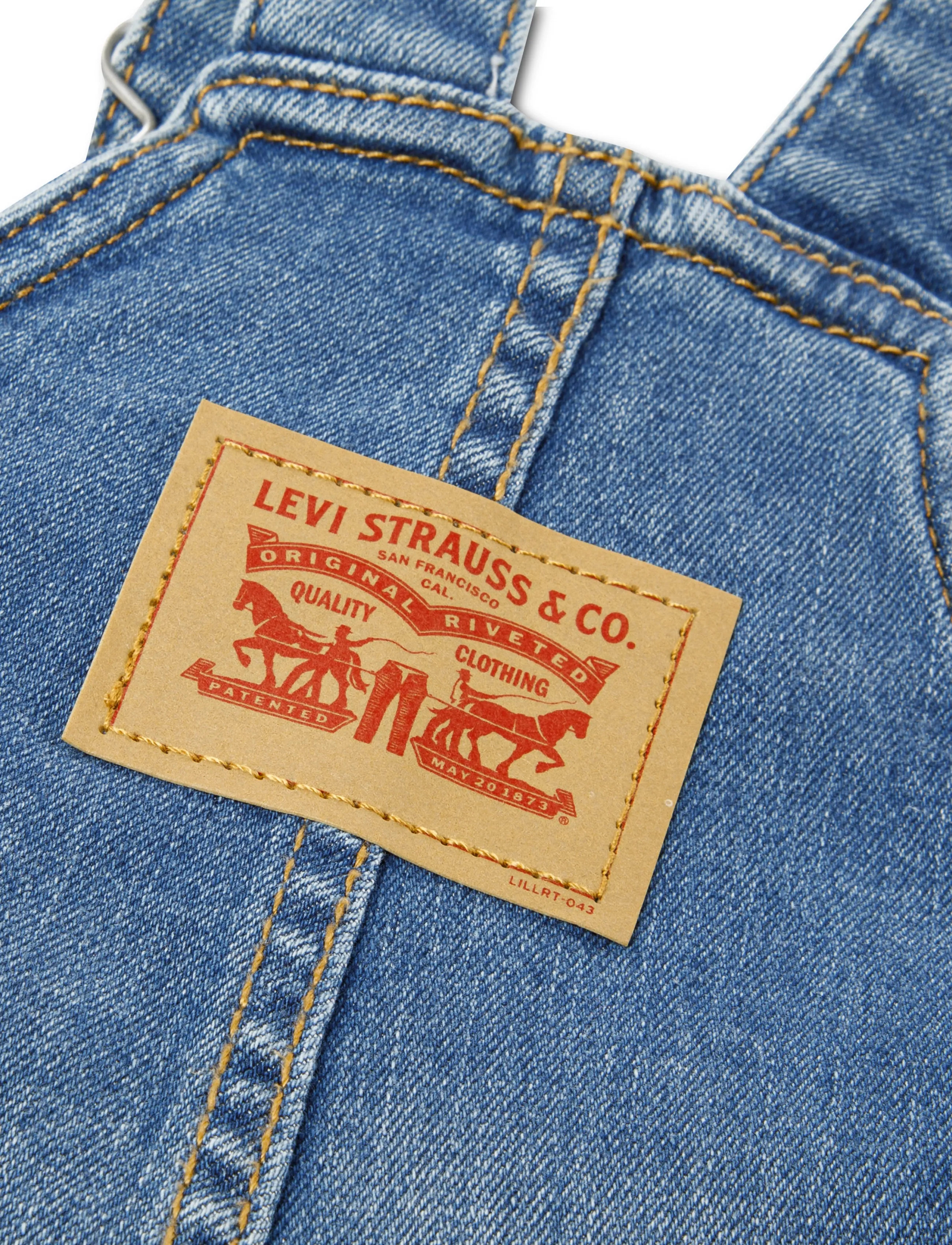 Levi's - SA-SHORTALLS - laveste priser - indigo champion - 3