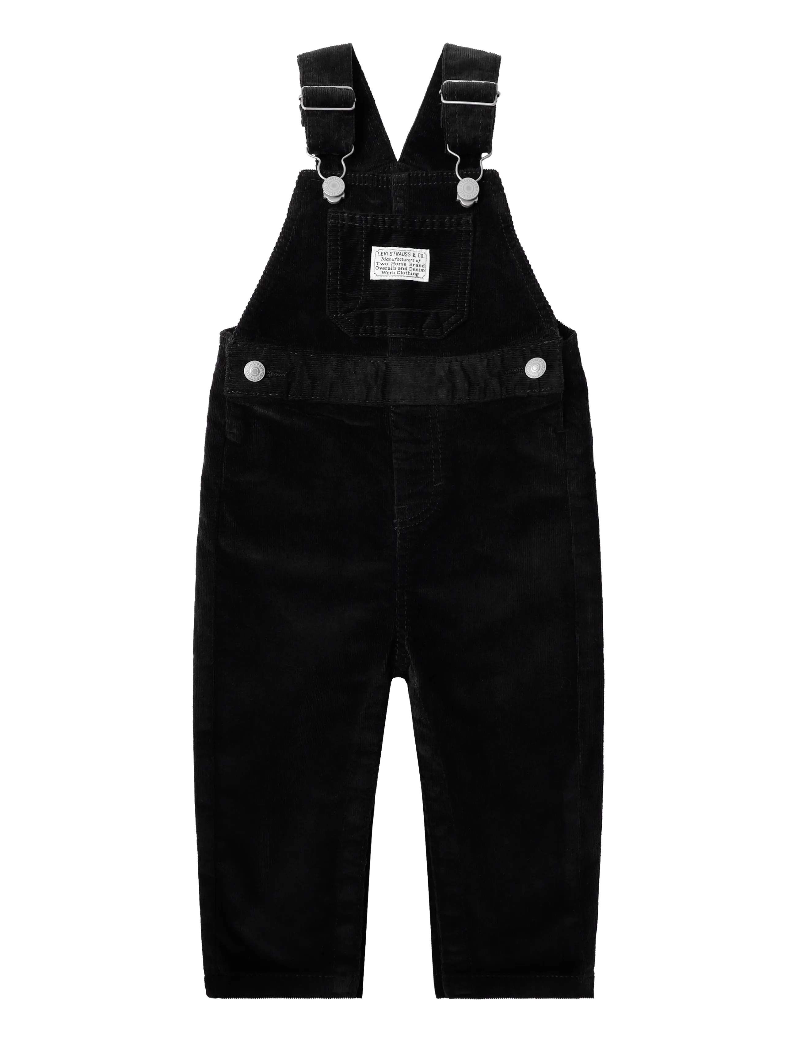 Levi's OA-OVERALLS - Back to school - JET BLACK / black