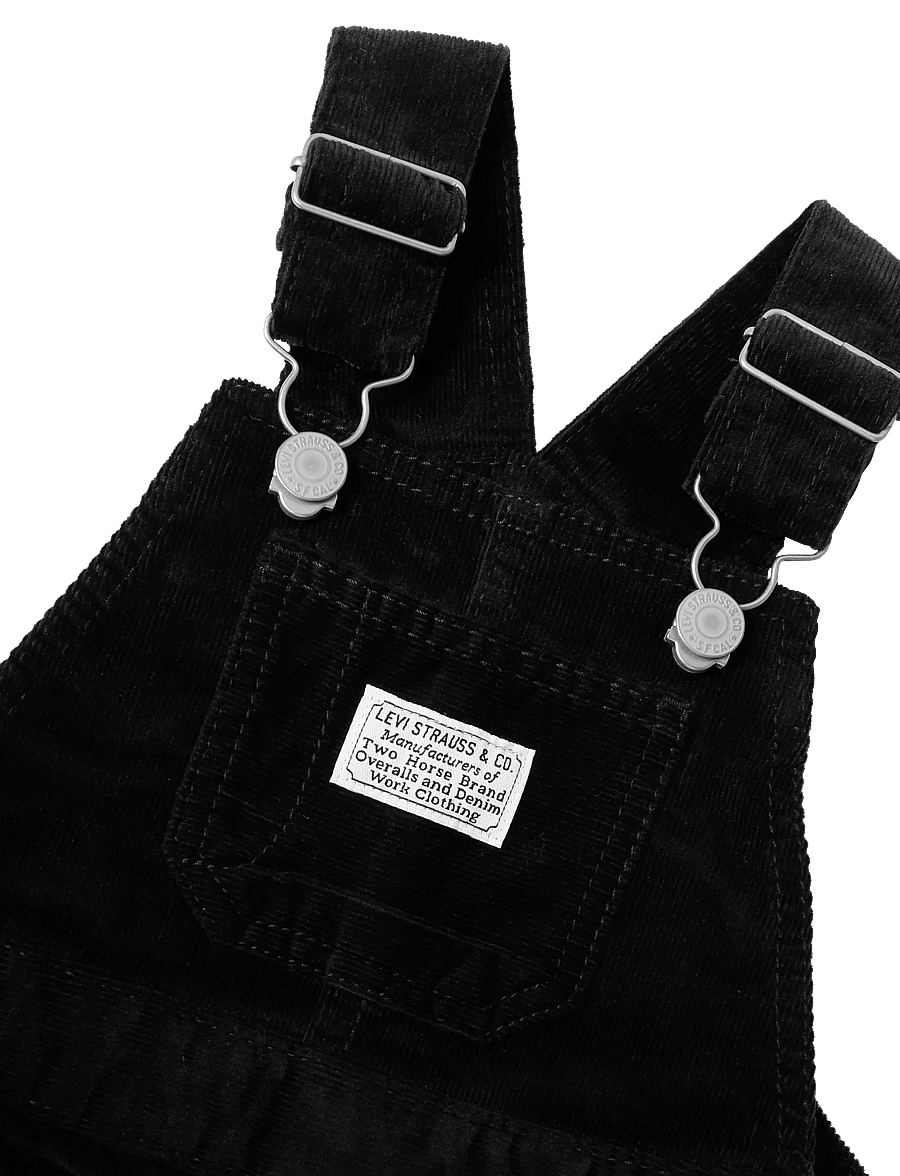 Levi's - OA-OVERALLS - dungarees - jet black - 2