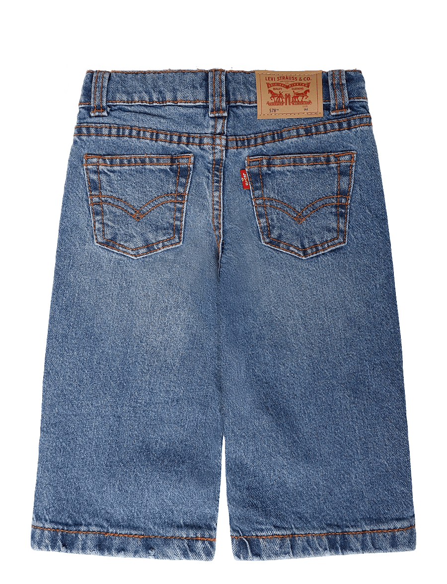 Levi's - PX-DENIM PANTS - vabaaja lühikesed püksid - blazing blue - 1