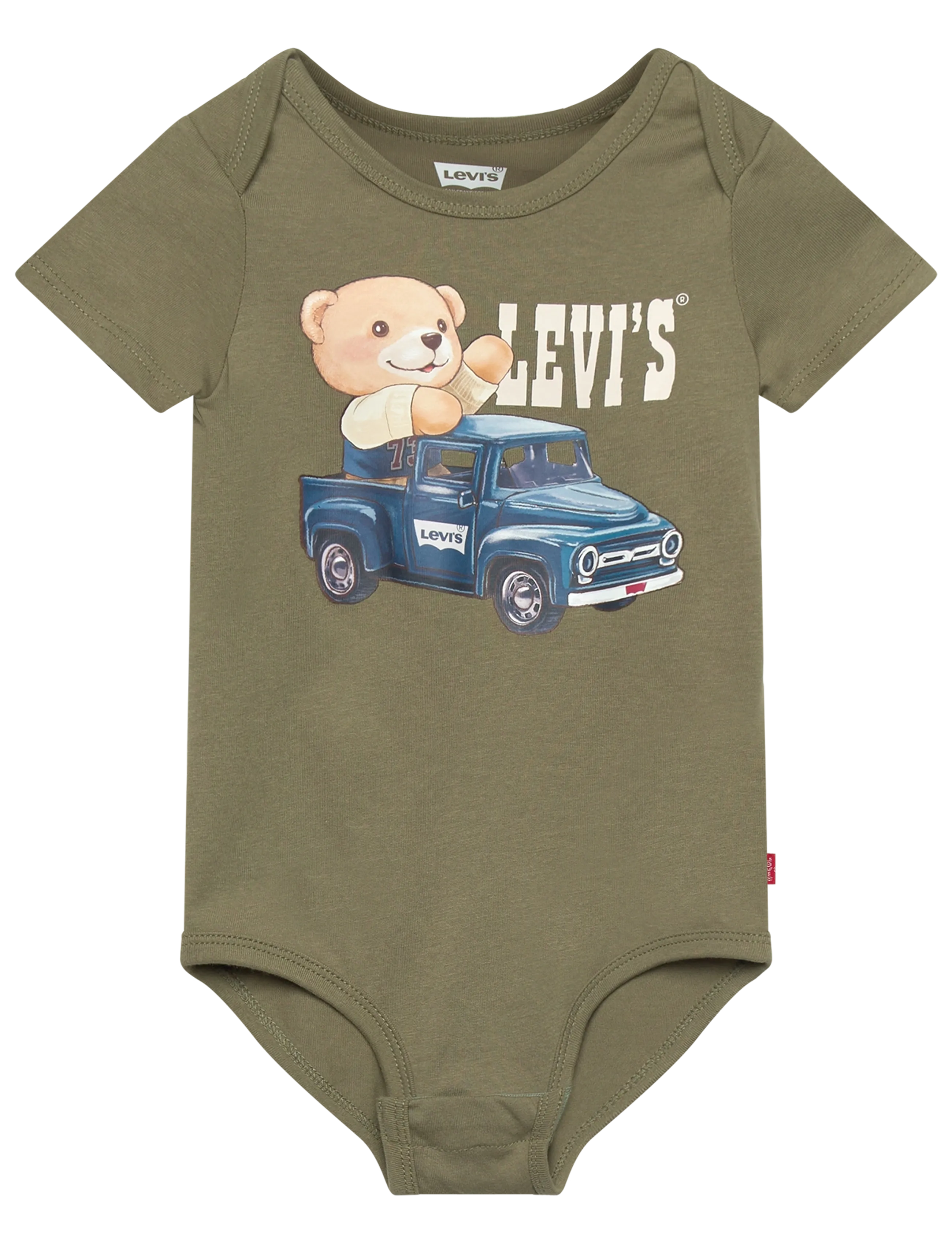 Levi's - Levi's® Bodysuit, Trucker Jacket and Jeans 3-Piece Set - sets with body - deep lichen green - 2