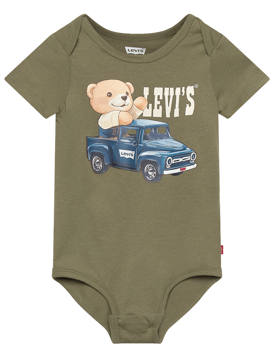 Levi's - Levi's® Bodysuit, Trucker Jacket and Jeans 3-Piece Set - set med body - deep lichen green - 2