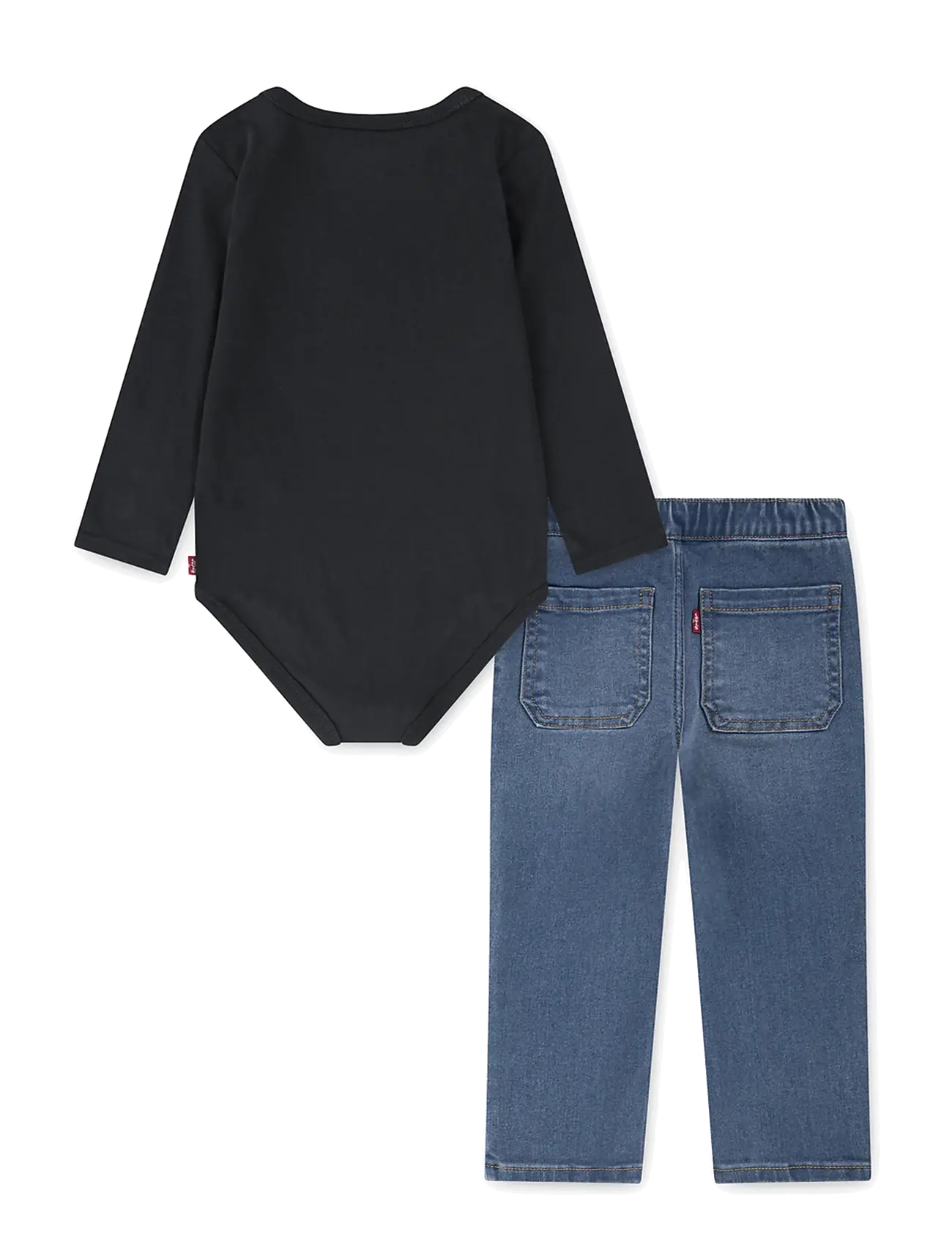 Levi's - Levi's® Bearrito Bodysuit and Jeans 2-Piece Set - komplektid bodiga - jet black - 1