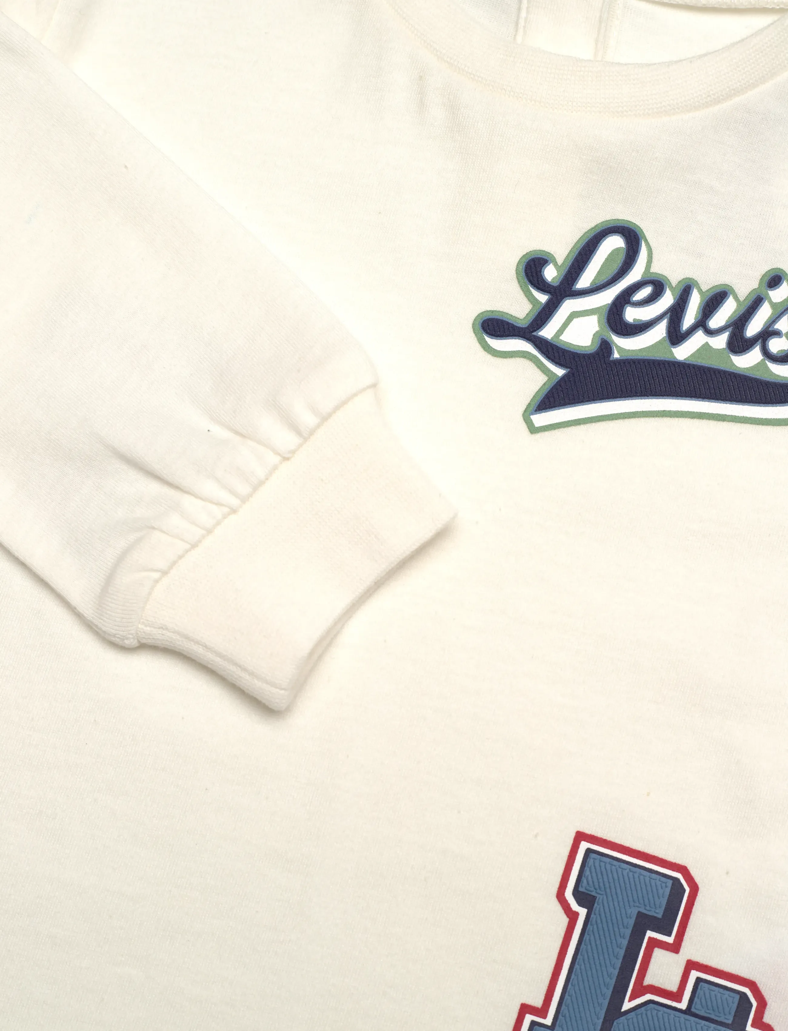 Levi's - Levi's® Prep Patches Long Sleeve Tee - levi's egret - 2