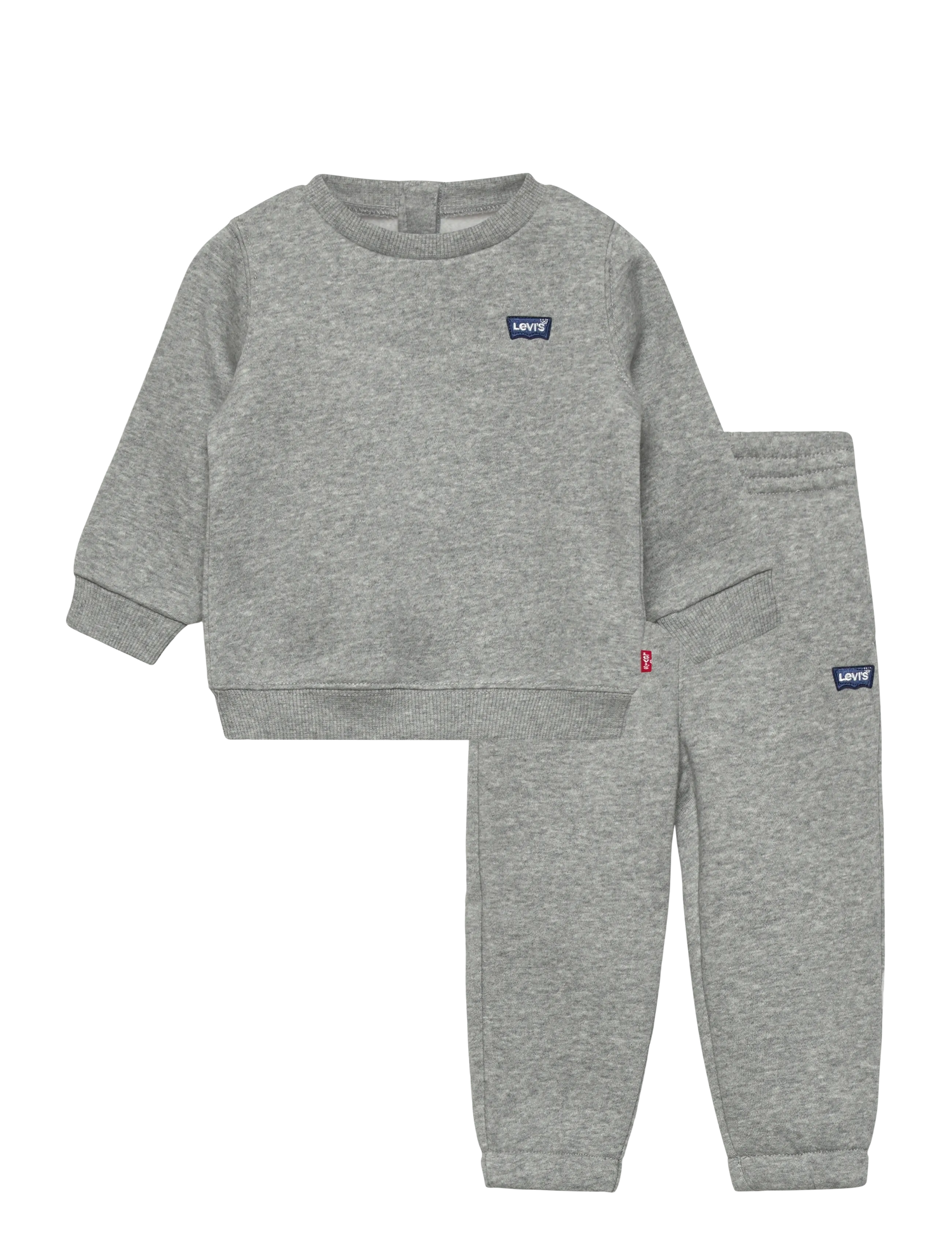 Levi's Levi's® Core Batwing Crewneck and Jogger Pants 2-Piece Set - Kids 98-134 - GREY HEATHER / grey