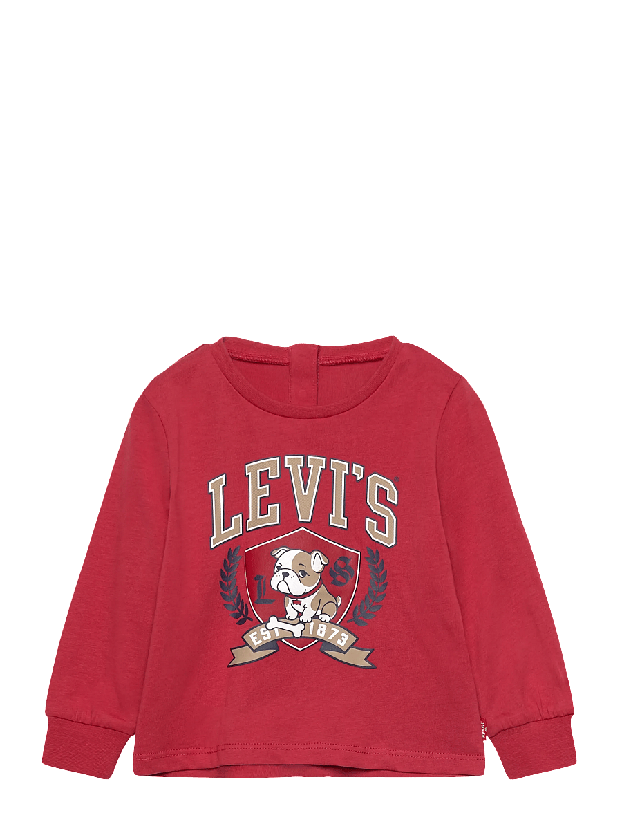 Levi's - Levi's® Bulldog Logo Long Sleeve Tee - langärmelig - cardinal - 0