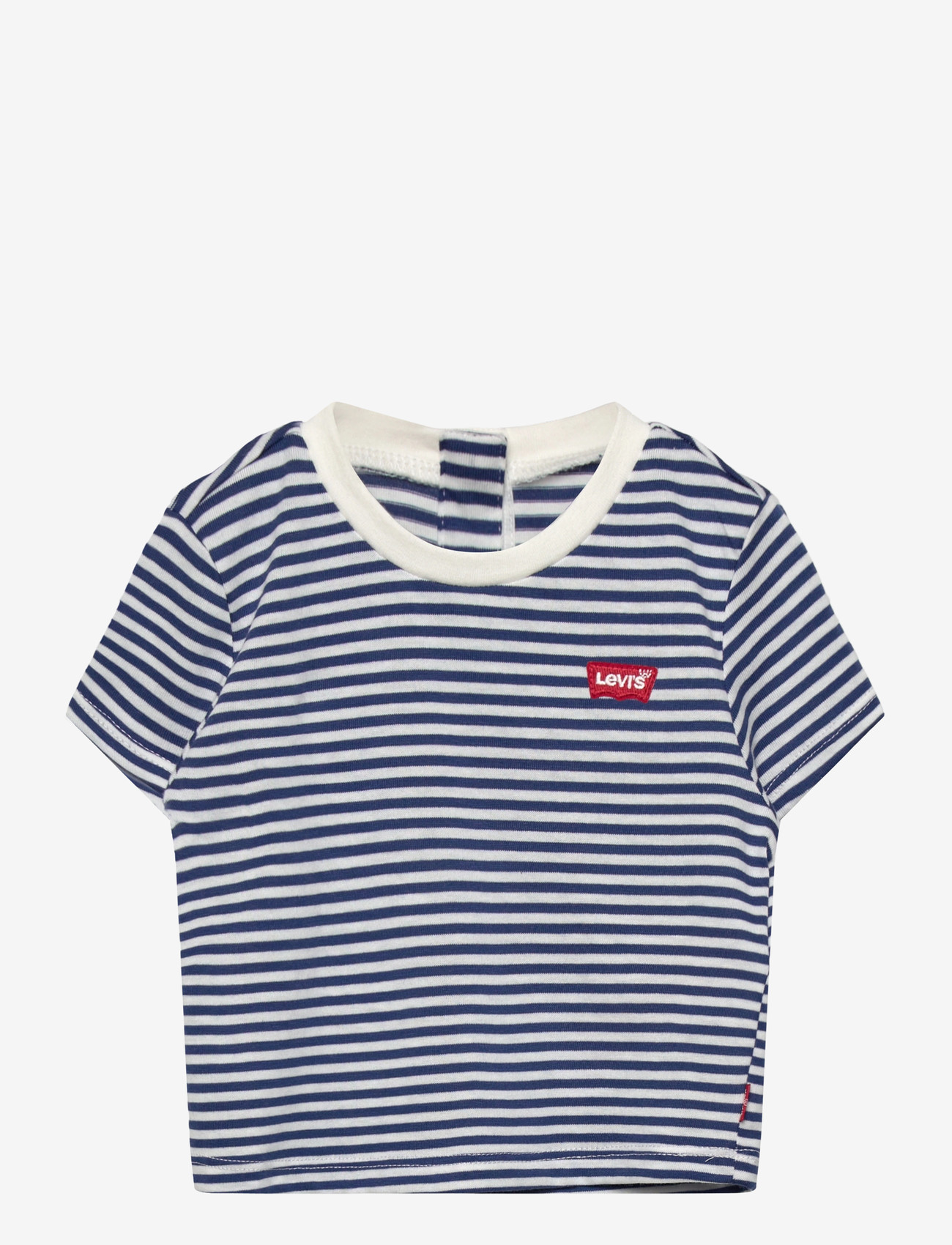 Levi's - LVN STRIPED MINI BATWING TEE - short-sleeved t-shirts - true navy - 0