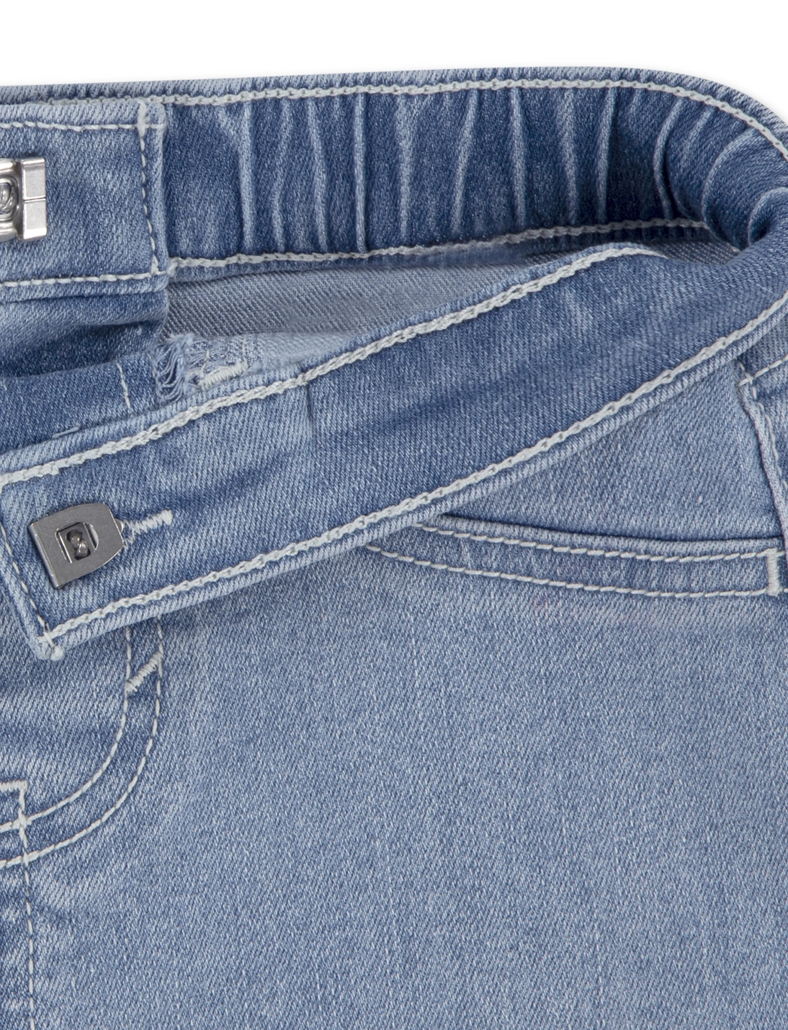 Levi's - Levi's® Logo Tee and Denim Shorts 2-Piece Set - sæt med kortærmet t-shirt - bright white - 2