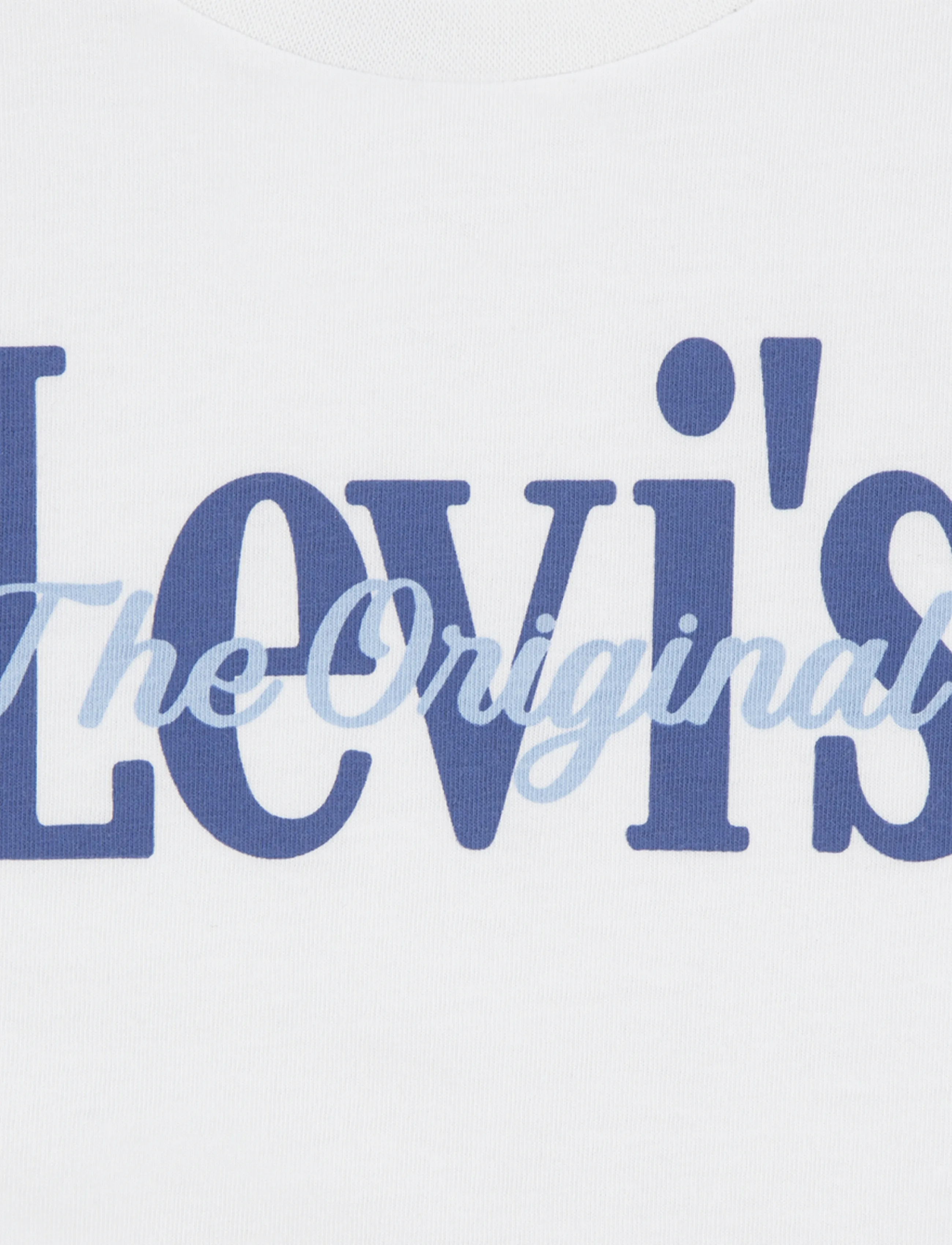 Levi's - Levi's® Logo Tee and Denim Shorts 2-Piece Set - sæt med kortærmet t-shirt - bright white - 3