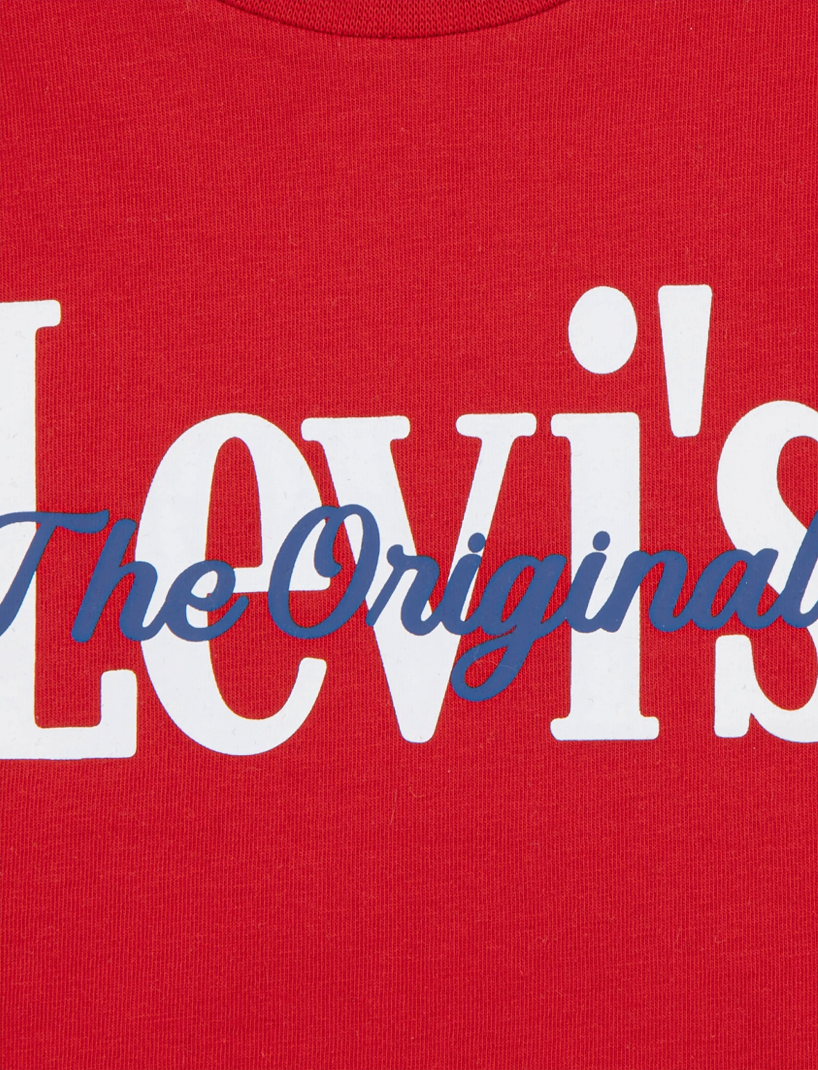 Levi's - Levi's® Logo Tee and Denim Shorts 2-Piece Set - sets mit kurzärmeligem t-shirt - urban red - 3