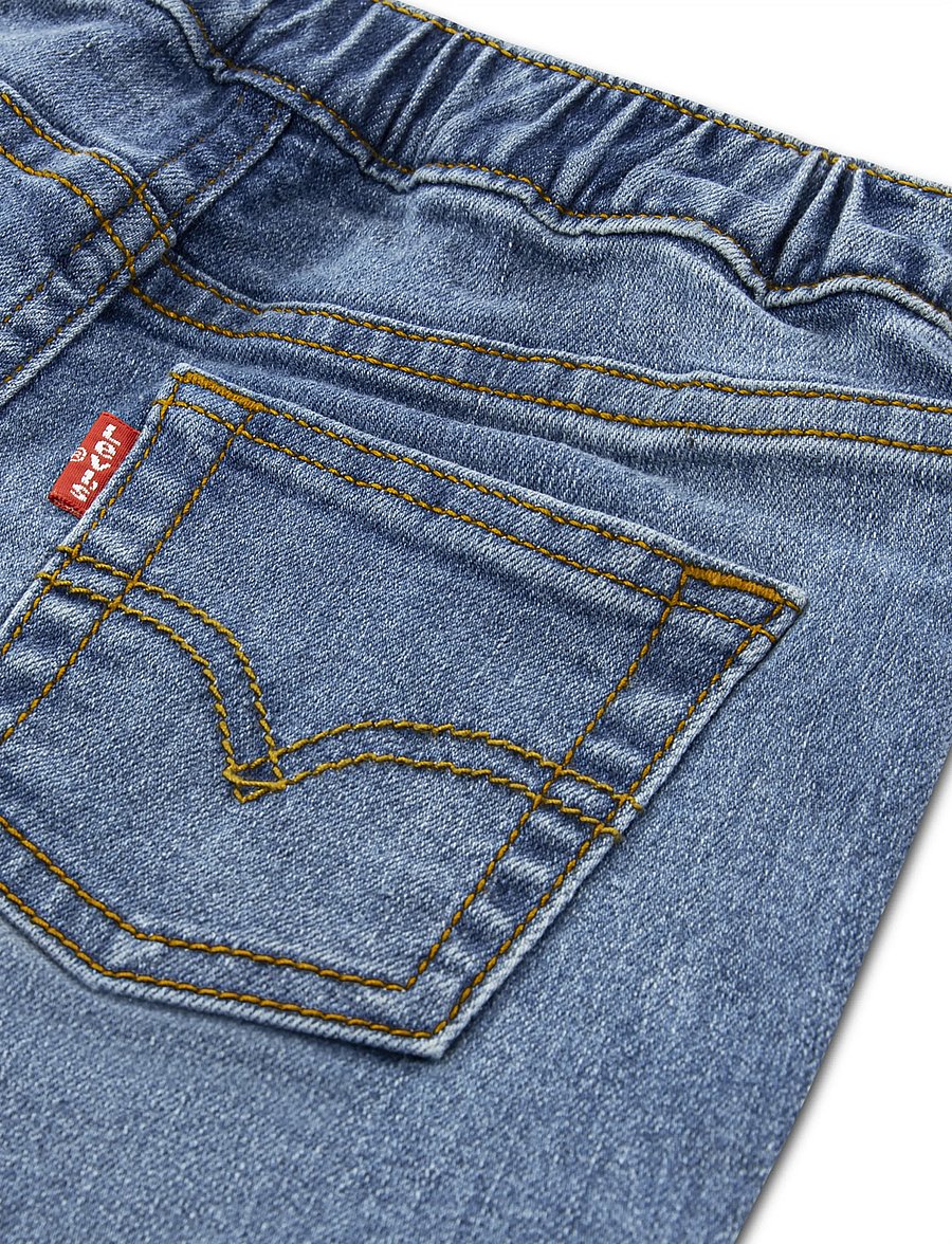 Levi's - Levi's® Logo Tee and Denim Shorts 2-Piece Set - sæt med kortærmet t-shirt - urban red - 4