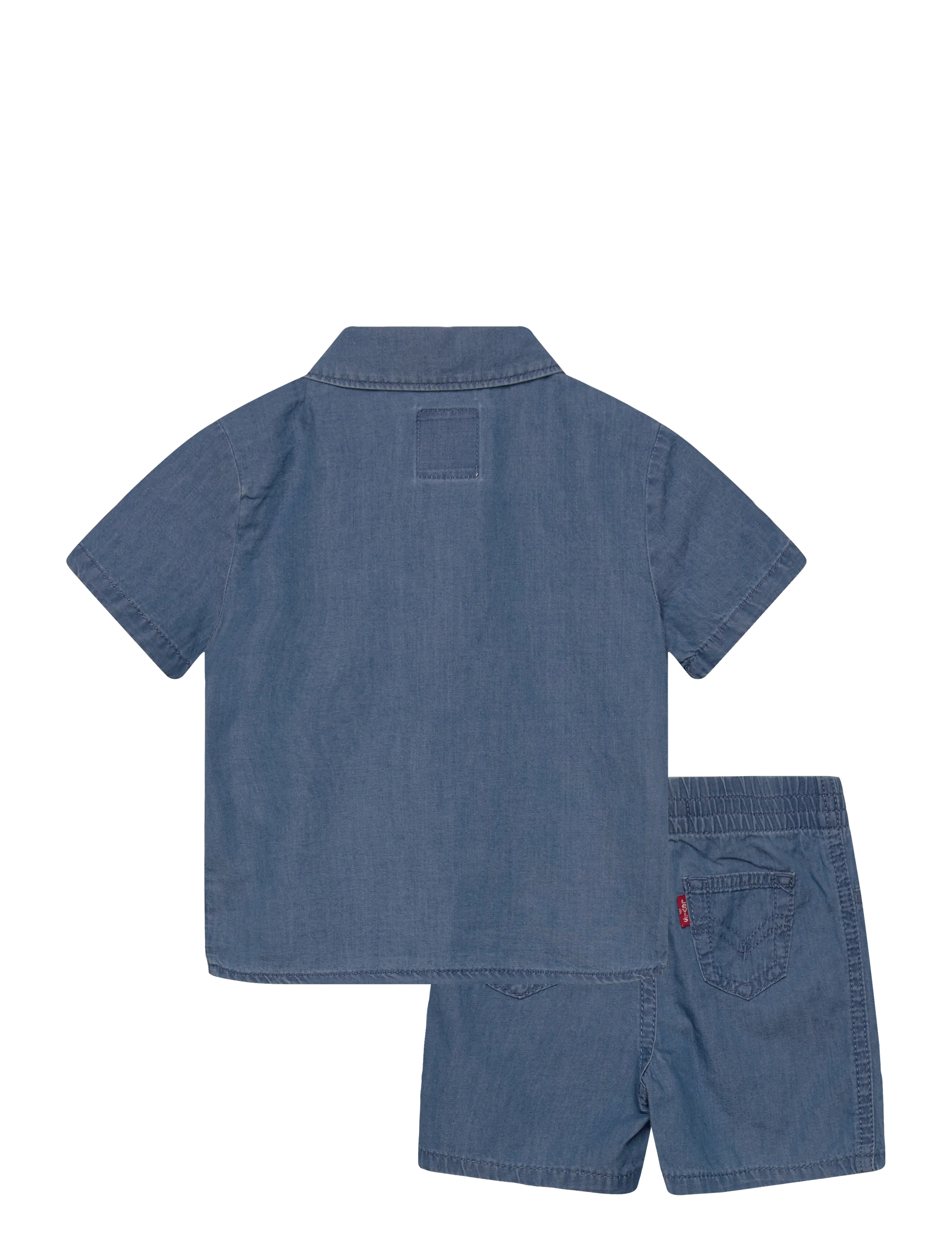 Levi's - Levi's® Western Denim Shirt and Shorts 2-Piece Set - thrifted - 1