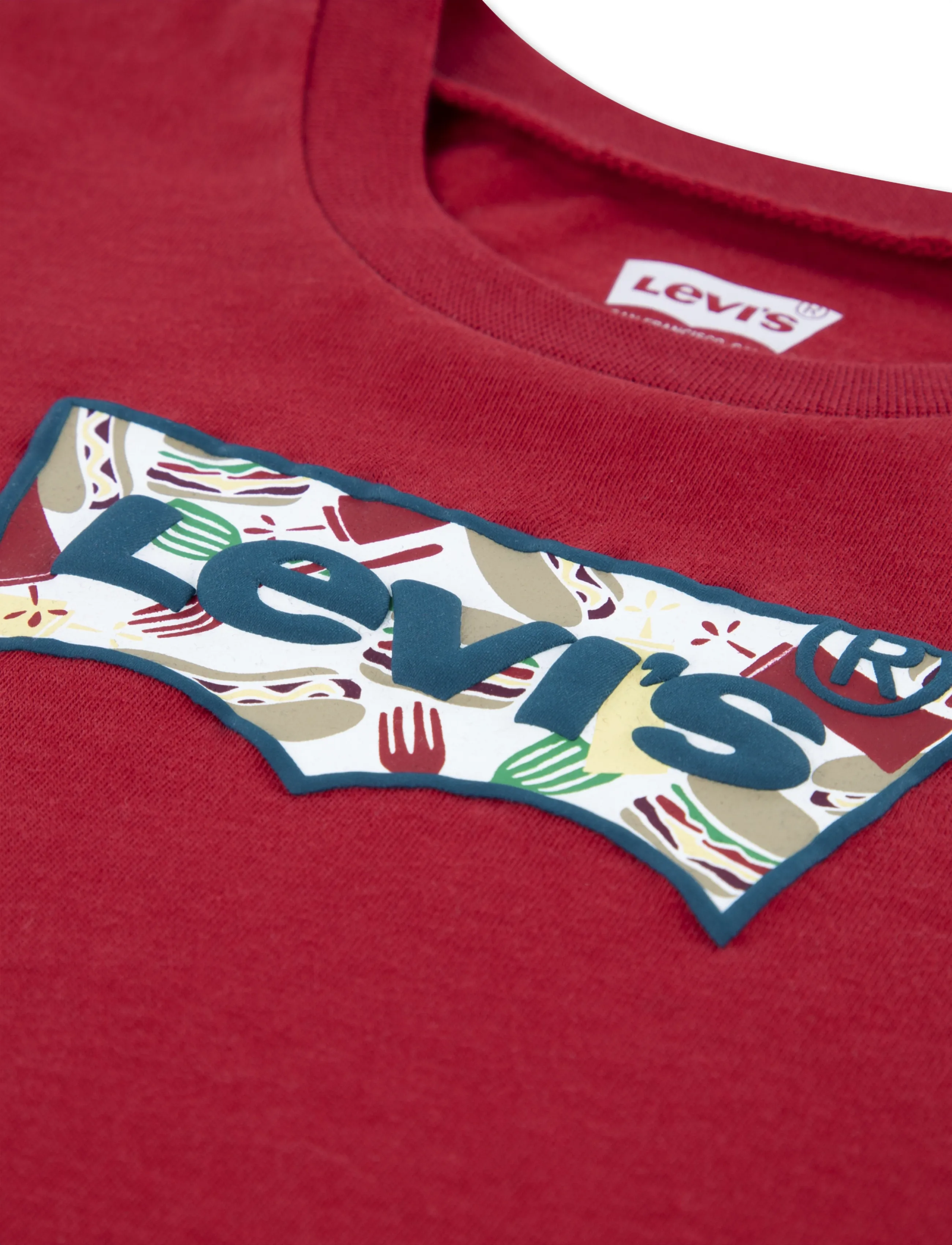 Levi's - Levi's® Barbecue Batwing Tee - short-sleeved t-shirts - urban red - 2