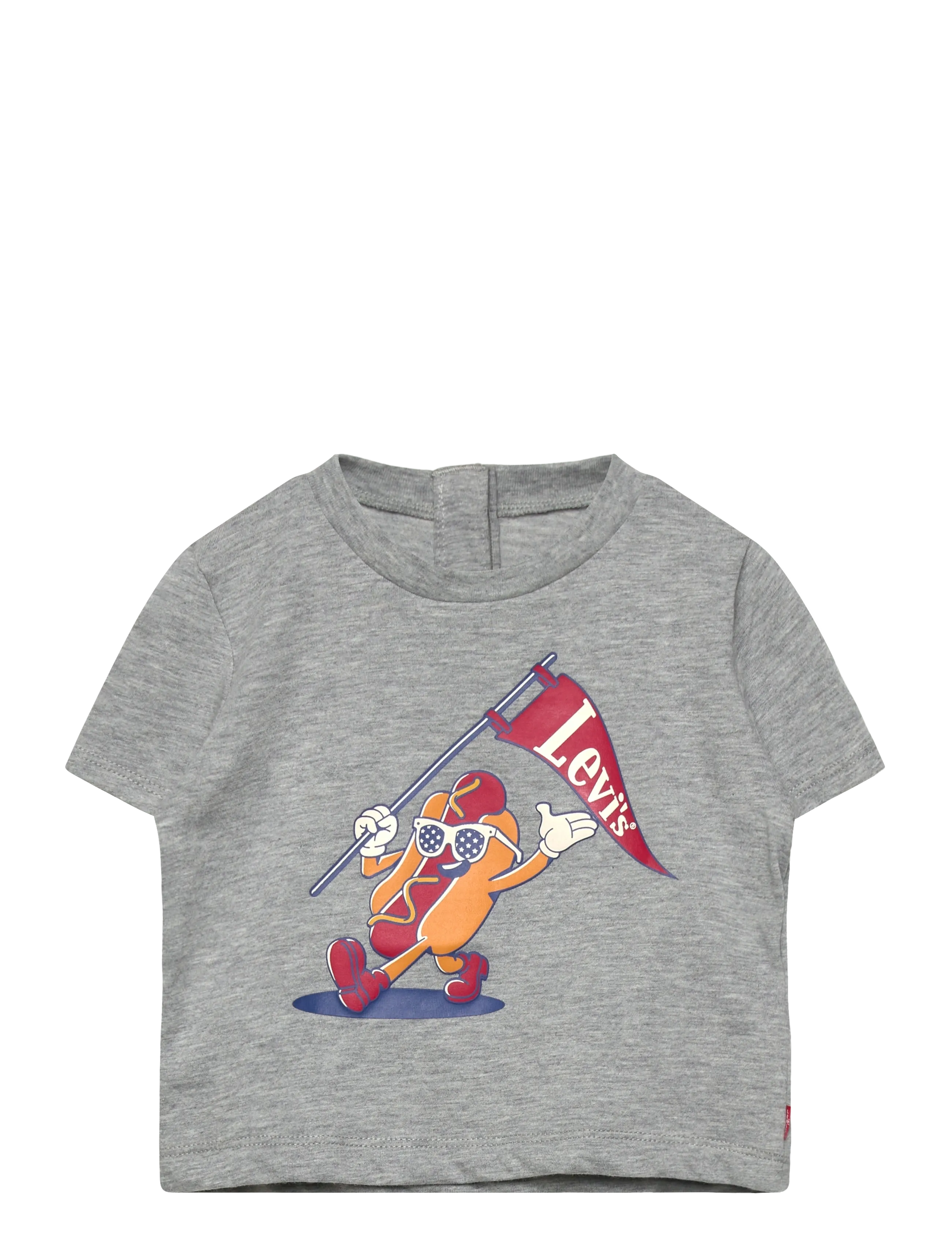 Levi's Levi's® Parading Hot Dog Tee - Overdele - GREY HEATHER / grey