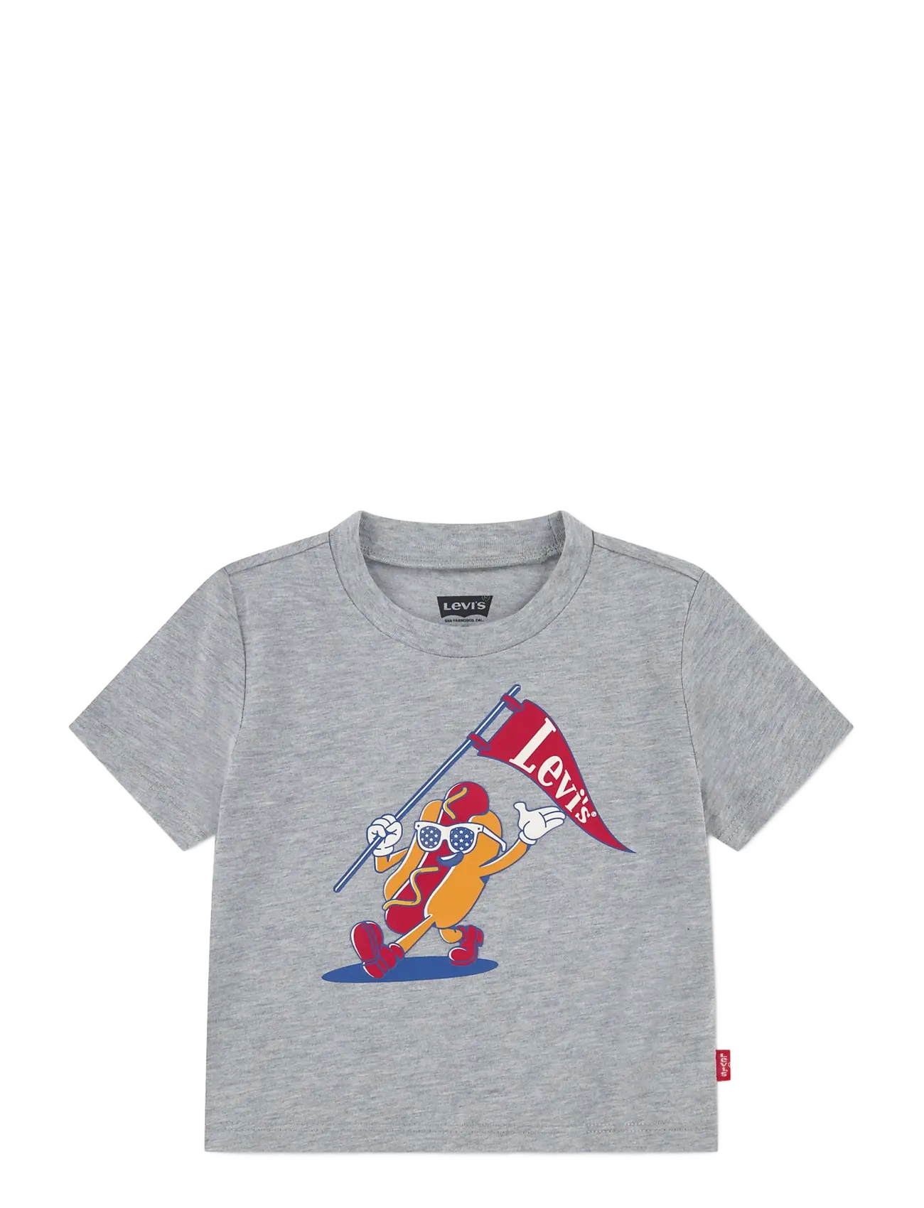 Levi's Levi's® Parading Hot Dog Tee - Kurzärmelige - GREY HEATHER / grey