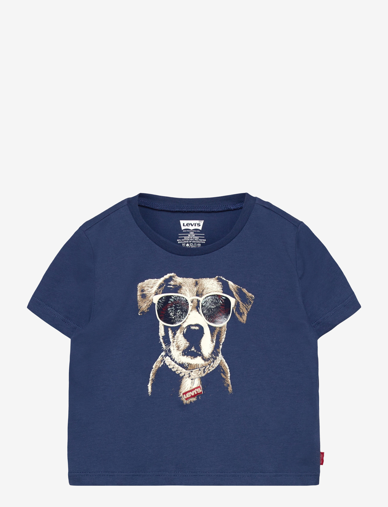 Levi's - Levi's® Patriotic Pup Tee - kurzärmelige - true navy - 0