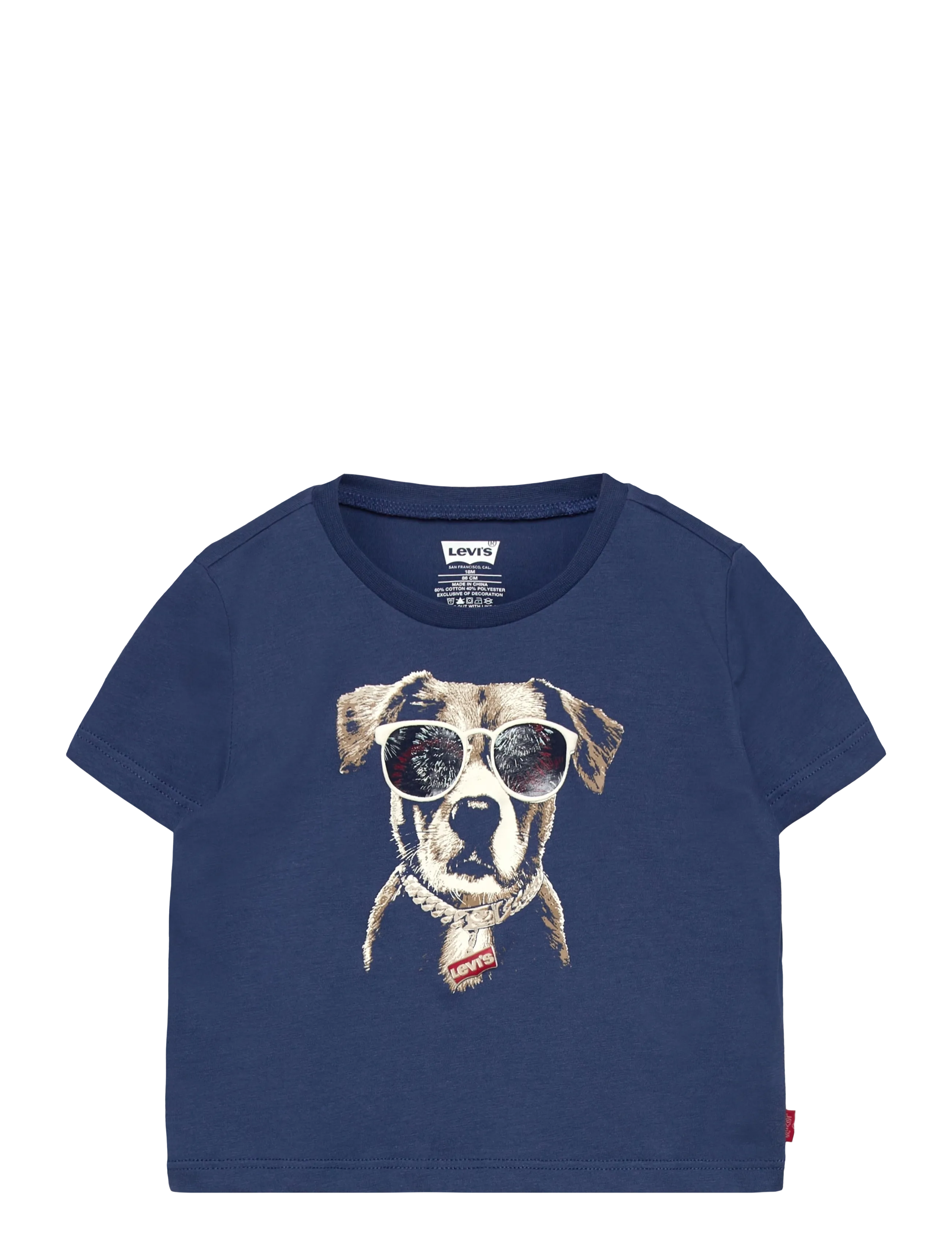 Levi's Levi's® Patriotic Pup Tee - Lapsed 98–134 - TRUE NAVY / navy
