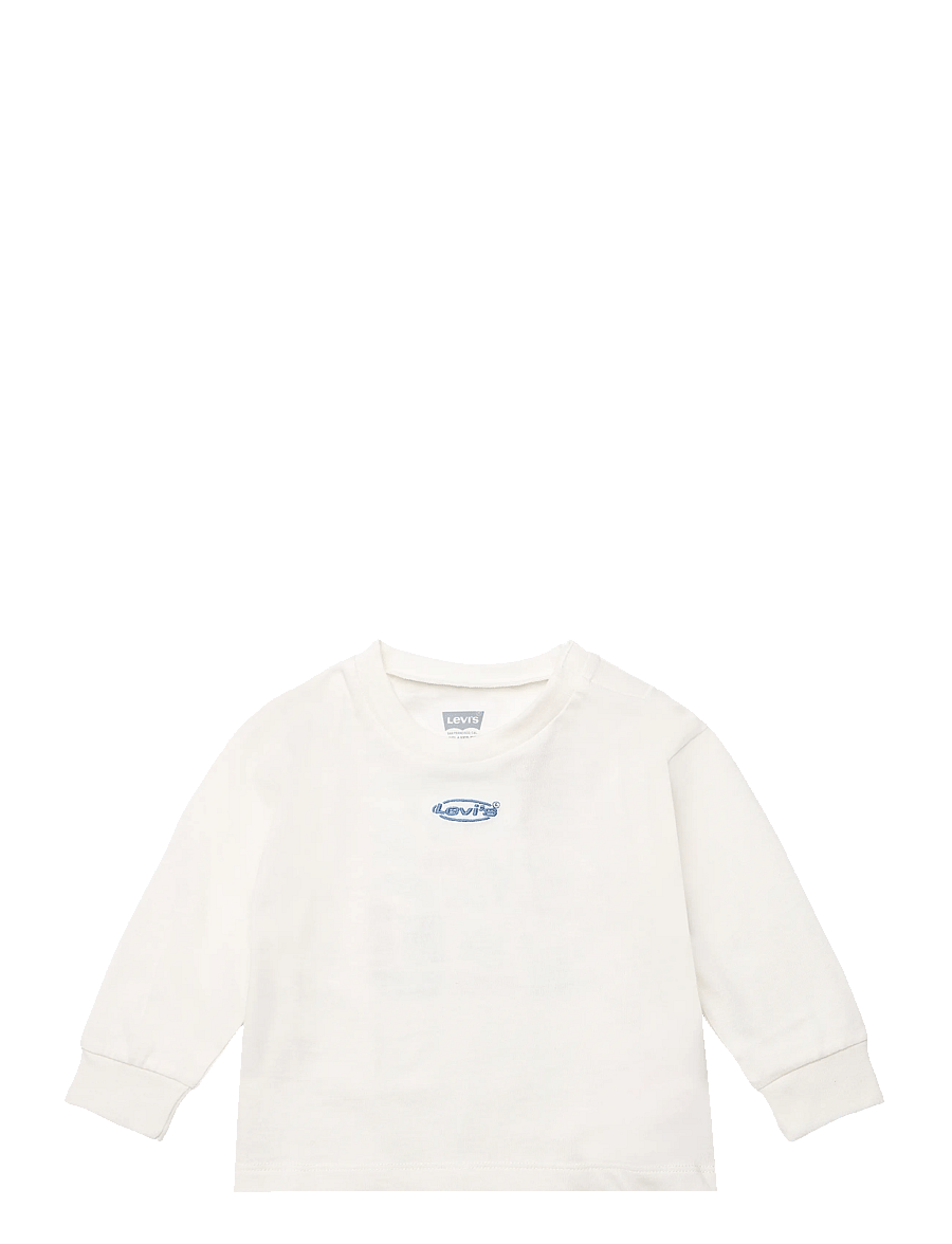Levi's - LS-L/S TEE - långärmade t-shirts - levi's egret - 0