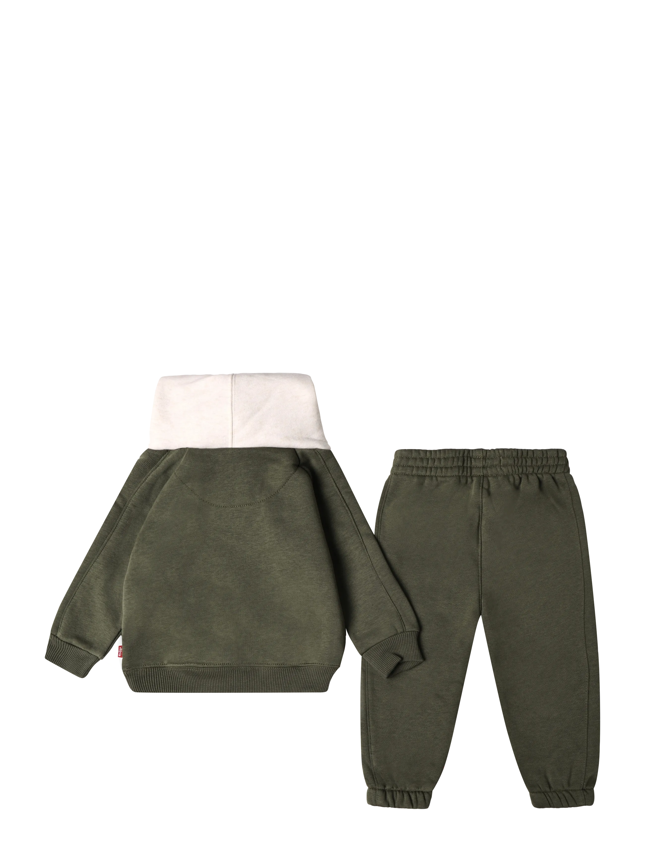 Levi's - F8-FLEECE PANT SET - dressikomplektid - olive night - 1