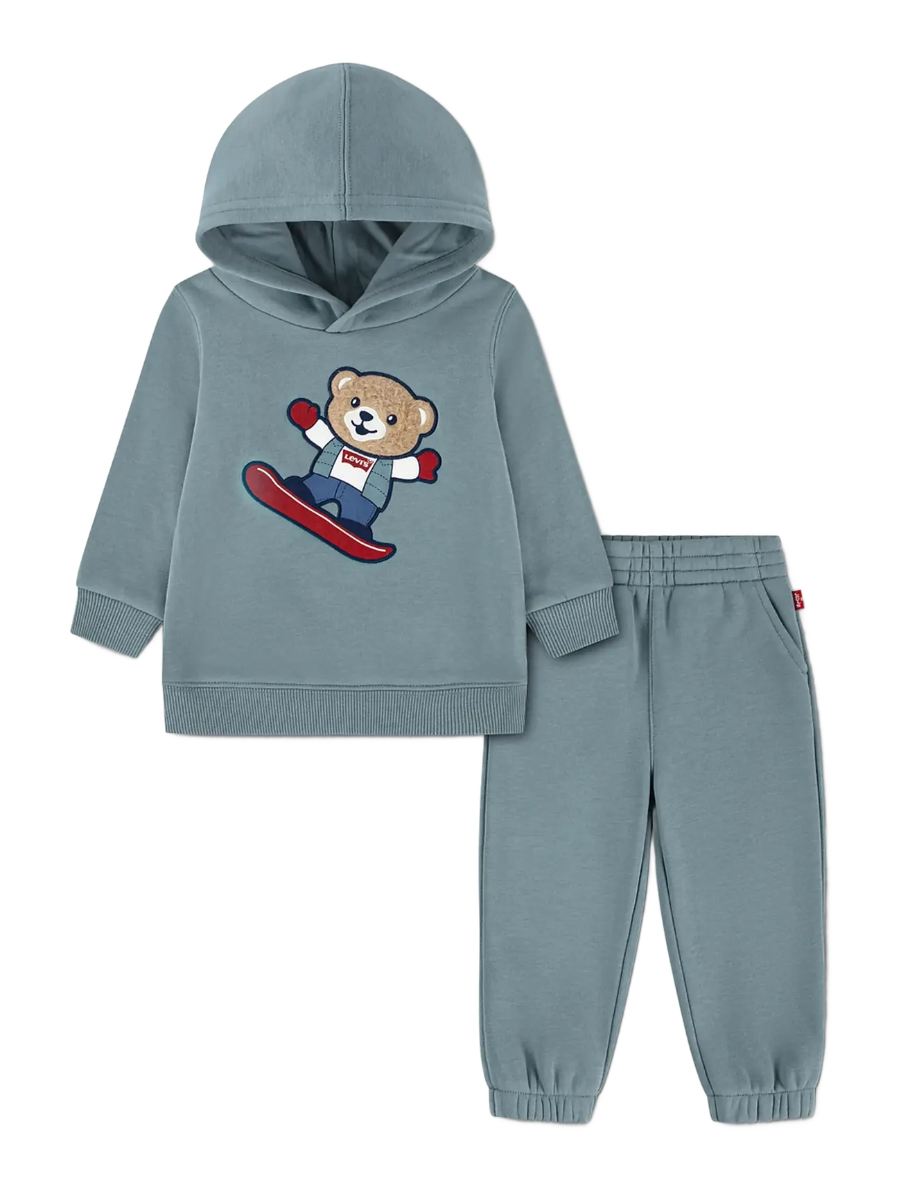 Levi's F8-FLEECE PANT SET - Dressikomplektid - STORMY SEA / blue