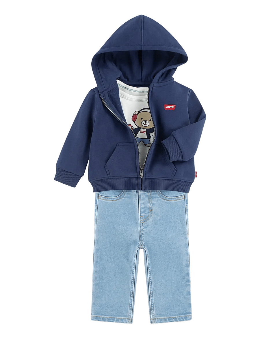 Levi's - 3P-3PC PANT SET - bodide multipakk - naval academy - 2