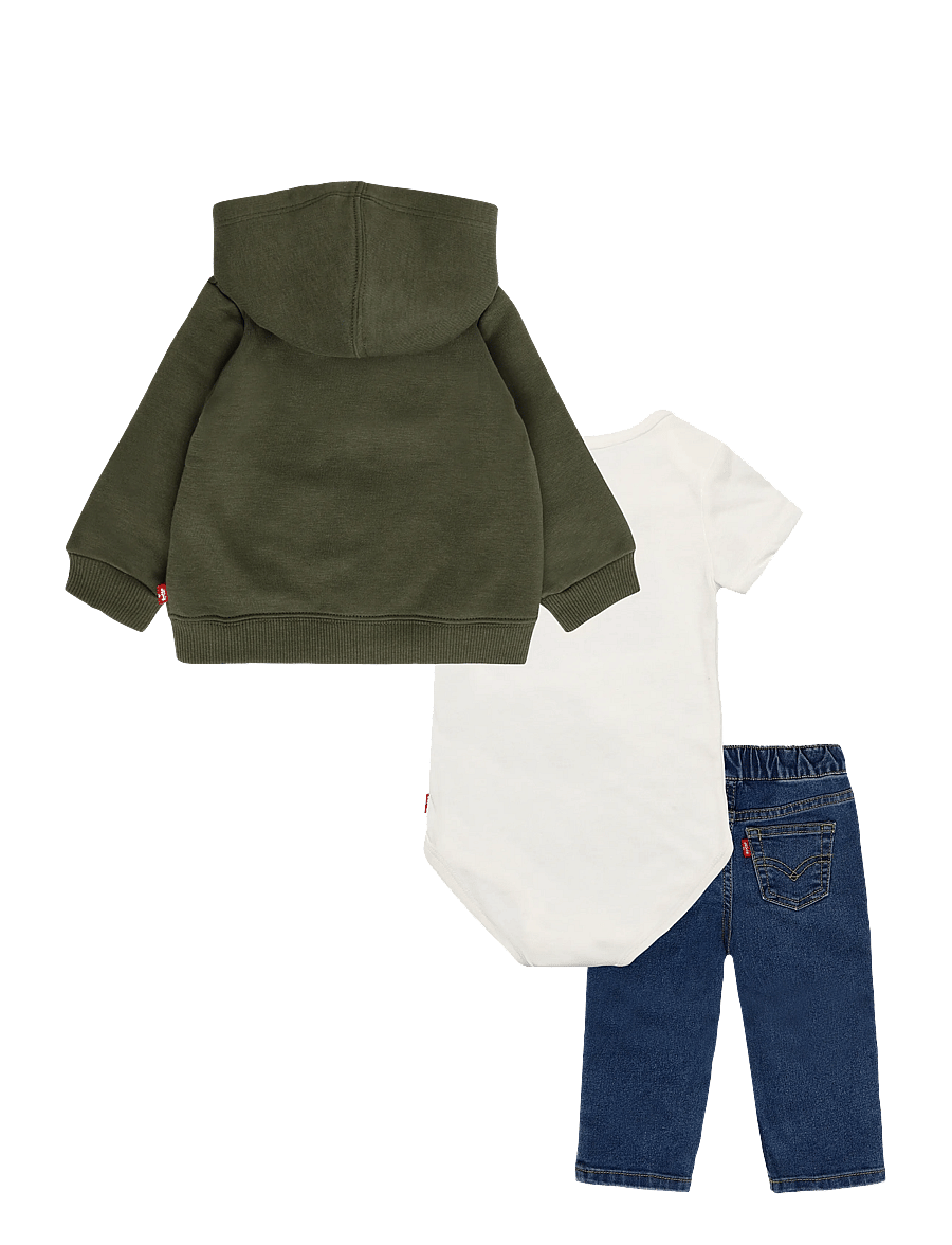 Levi's - 3P-3PC PANT SET - multipack bodies - olive night - 1