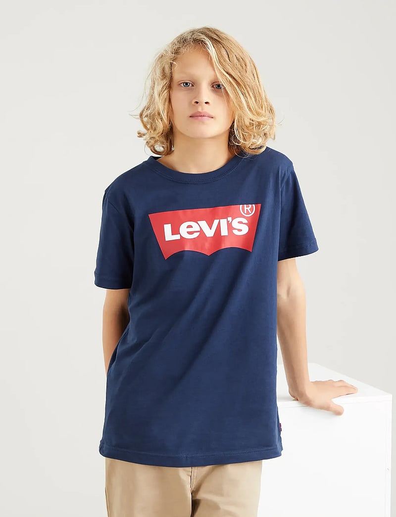 Levi's - LVB BATWING TEE - kortærmede t-shirts - dress blues - 0