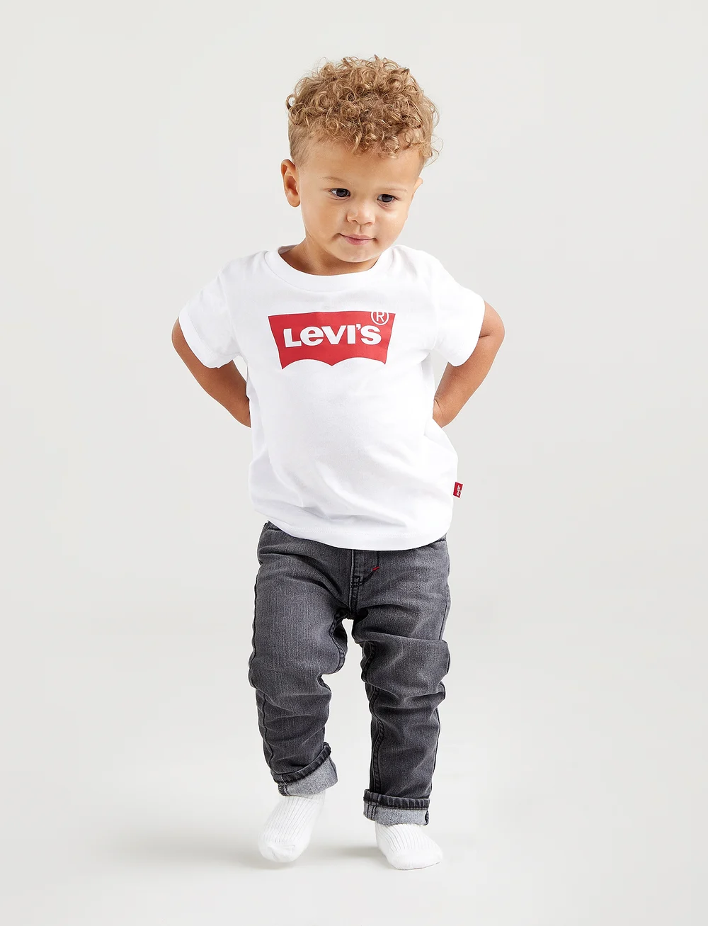 Levi's - TE-S/S TEE - kortärmade t-shirts - transparent - 2