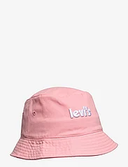 Levi's - Levi's Poster Logo Bucket Hat - sommerkupp - pink - 0