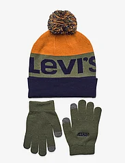 Levi's - Levi's® Beanie and Gloves Set - de laveste prisene - blue - 0