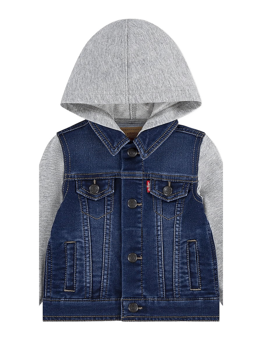 Levi's - DJ-DENIM JACKETS - jeansjacken - indigo dusk - 0