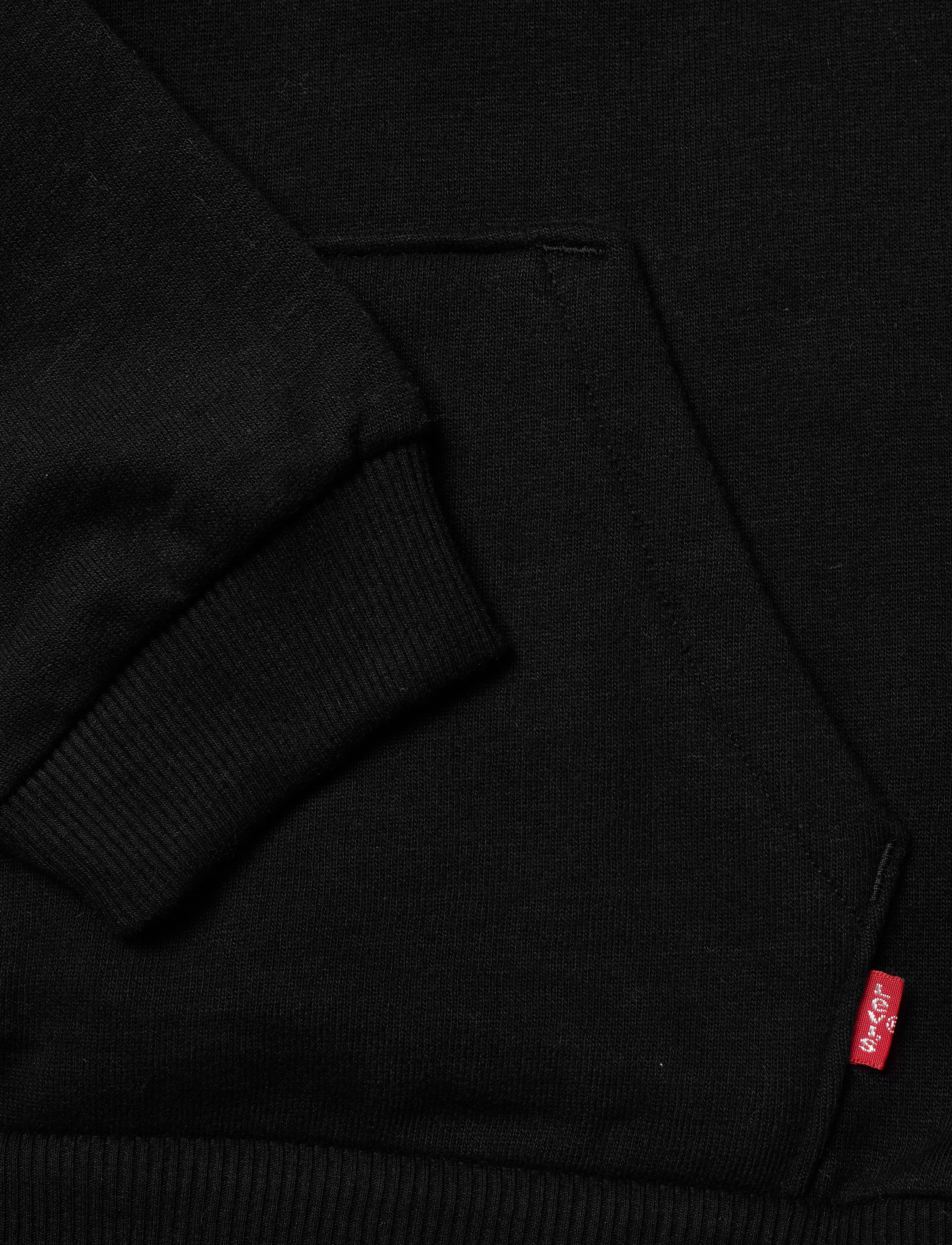 Levi's - Levi's® Screenprint Batwing Pullover Hoodie - huvtröjor - black - 3