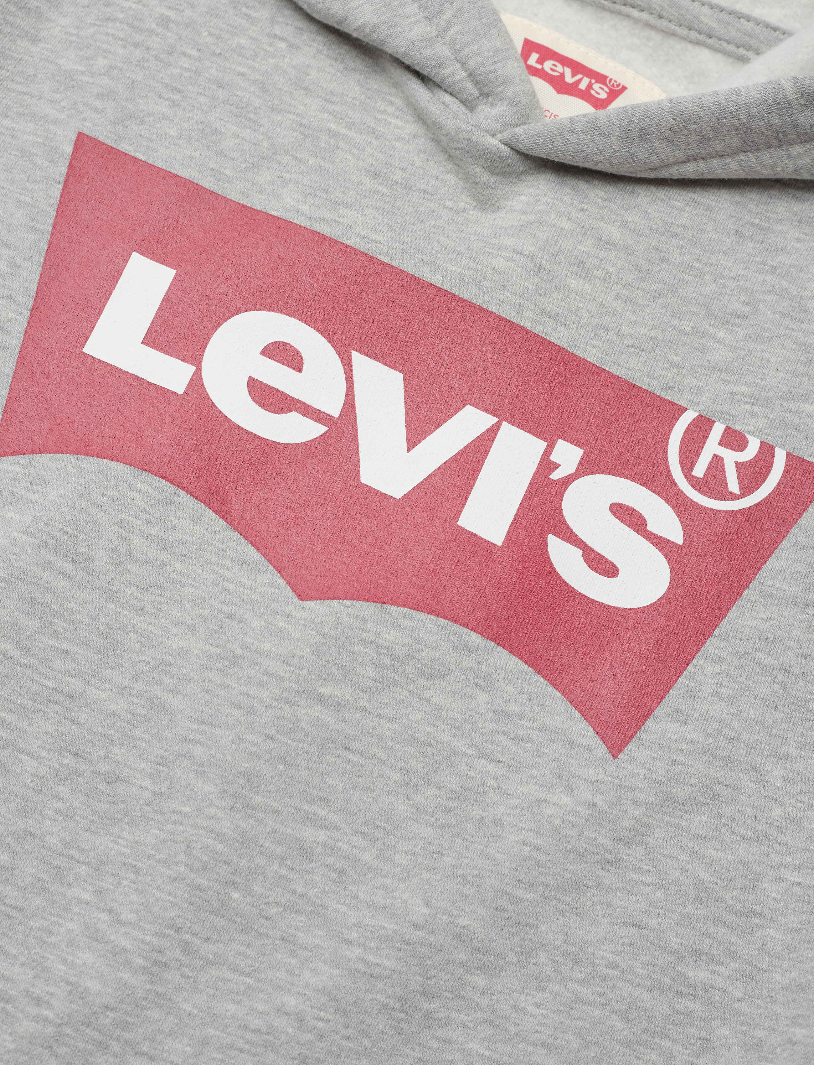 Levi's - Levi's® Screenprint Batwing Pullover Hoodie - kapuzenpullover - peche - 2
