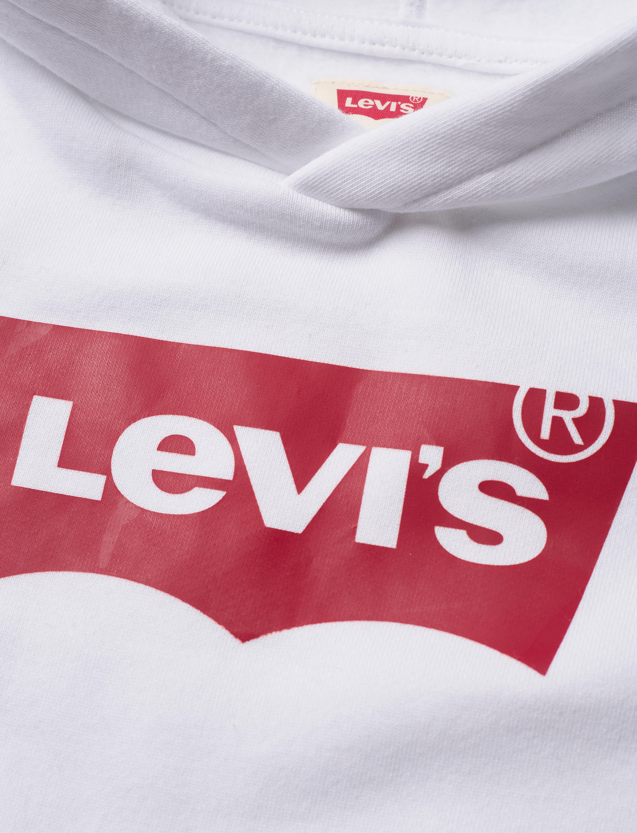 Levi's - Levi's® Screenprint Batwing Pullover Hoodie - huvtröjor - white - 2