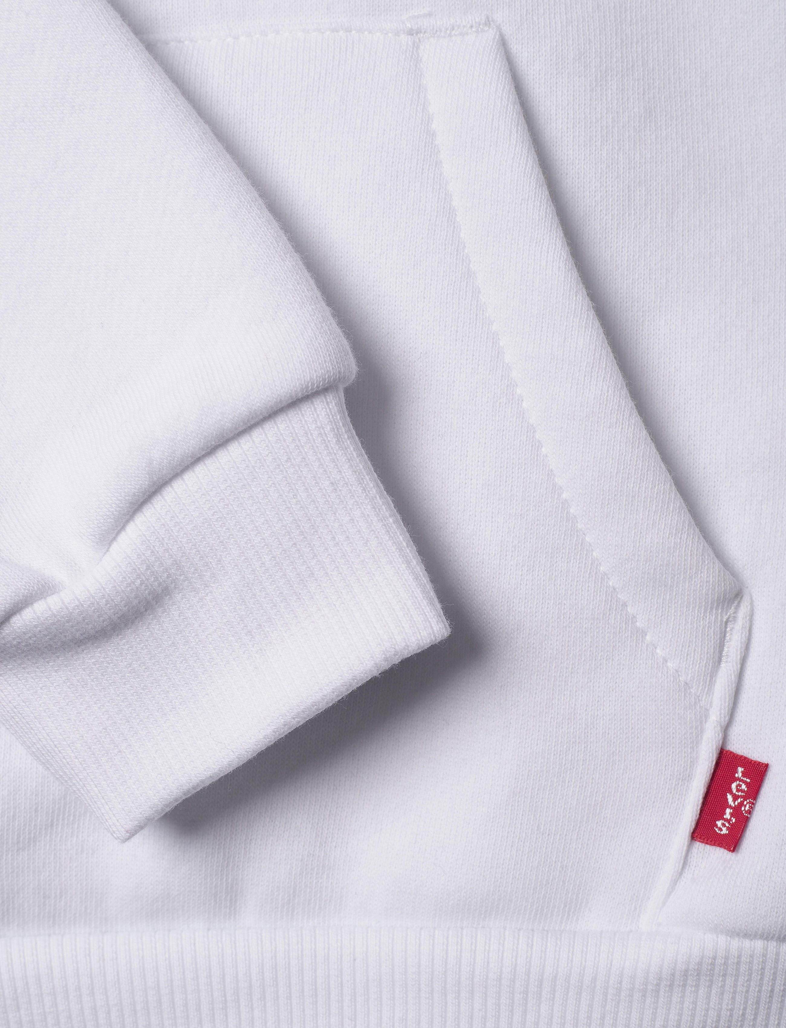 Levi's - Levi's® Screenprint Batwing Pullover Hoodie - huvtröjor - white - 3