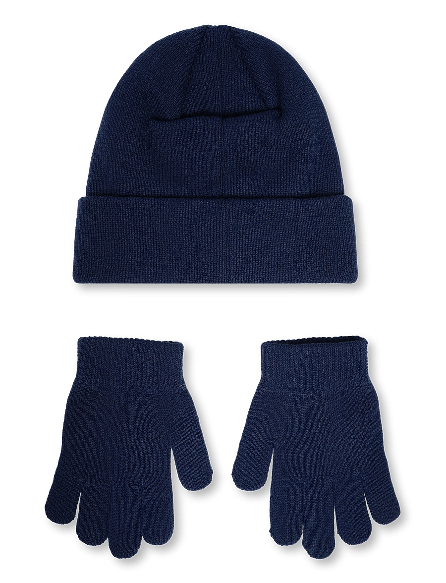 Levi's - BH-BEANIE SETS - handskar - dress blues - 1