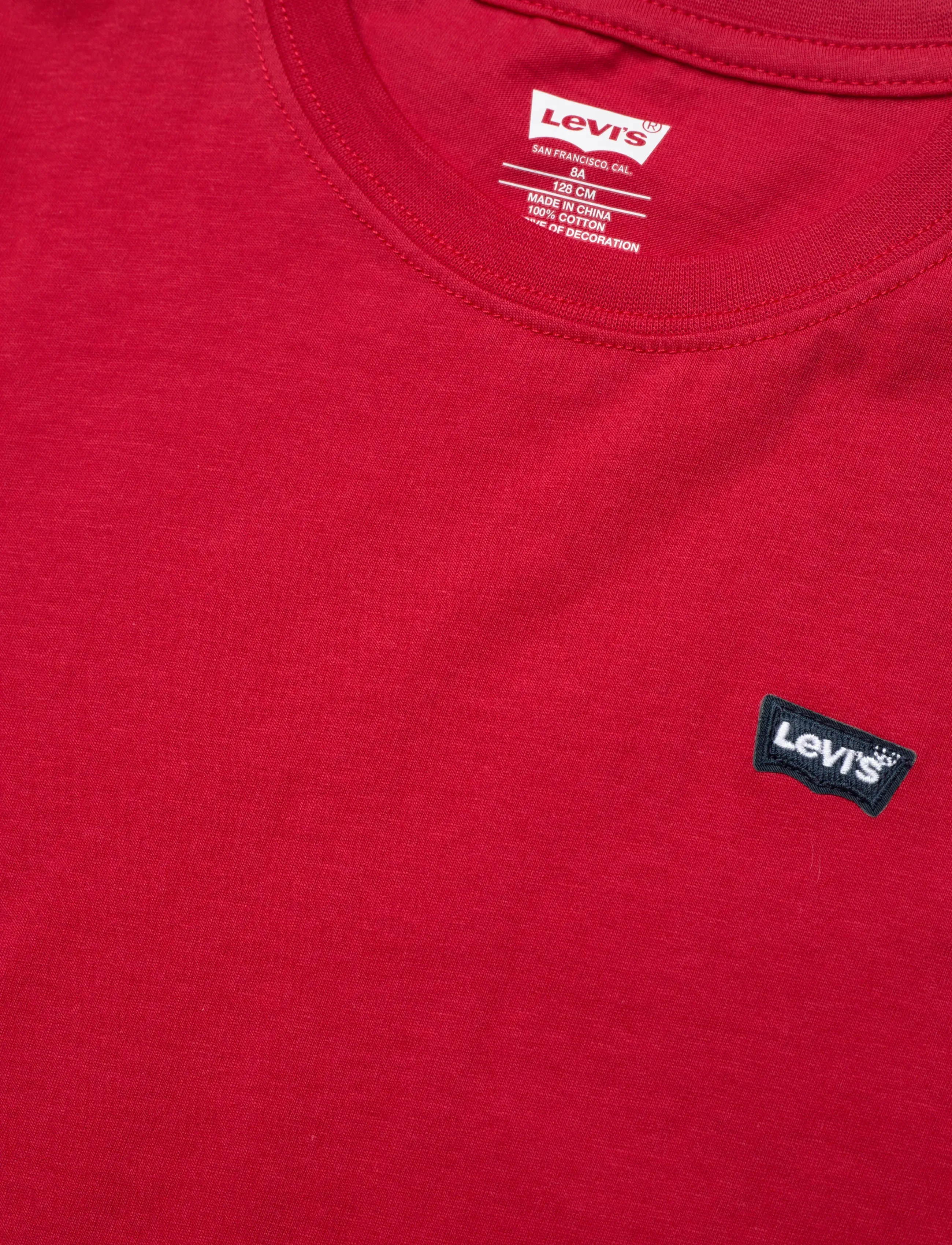 Levi's - TE-S/S TEE - kortærmede t-shirts - urban red - 2