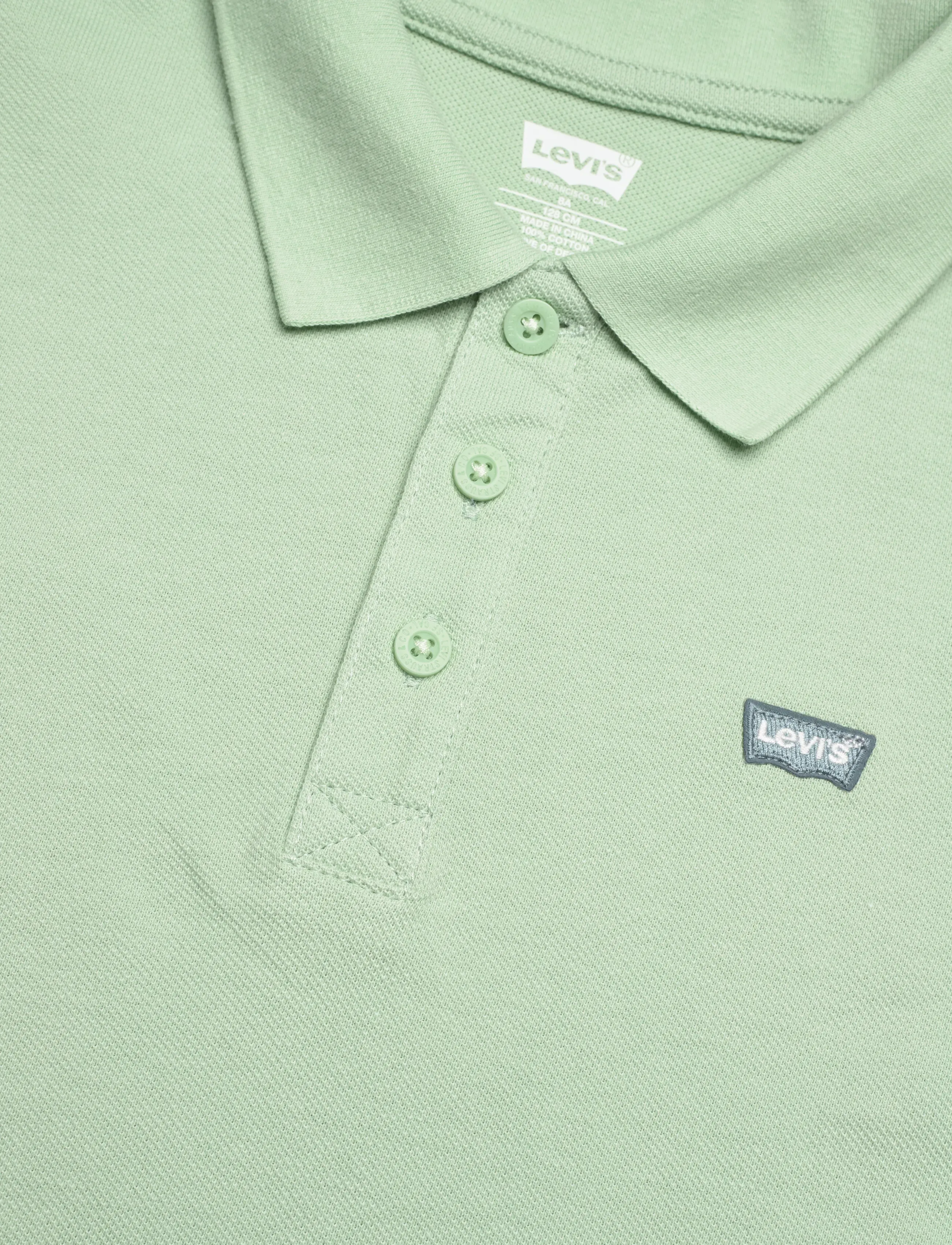 Levi's - Levi's® Batwing Polo Tee - kurzärmelig - cameo green - 2