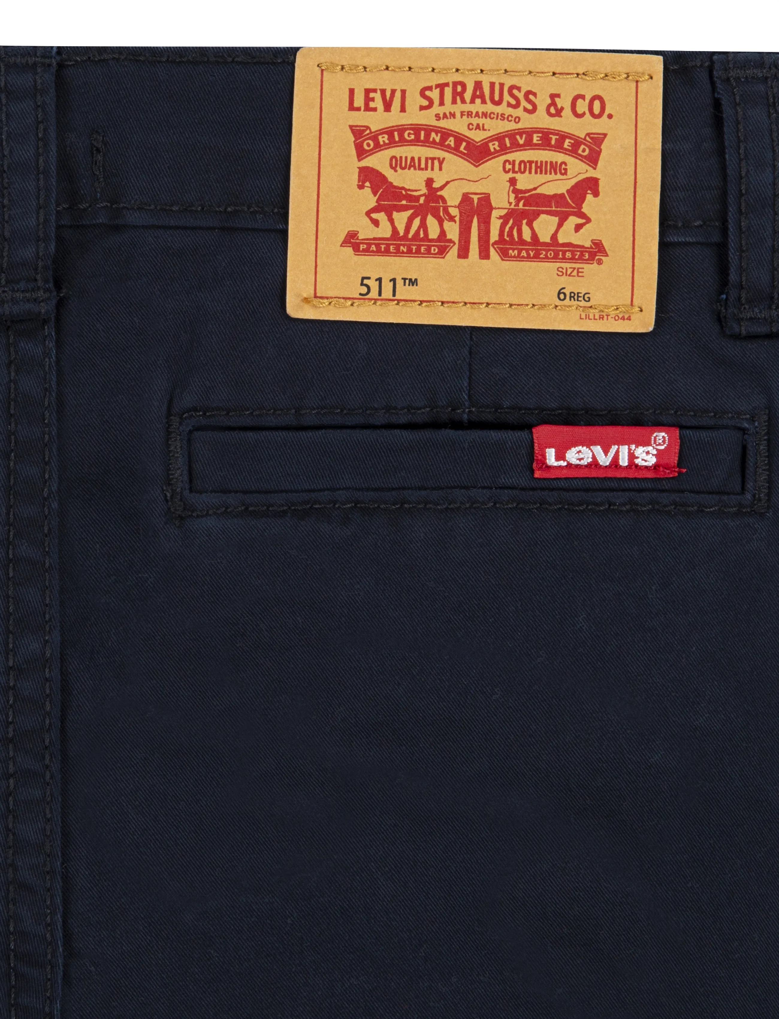 Levi's - Levi's® 511™ Slim Chino Pants - chinos - black - 3