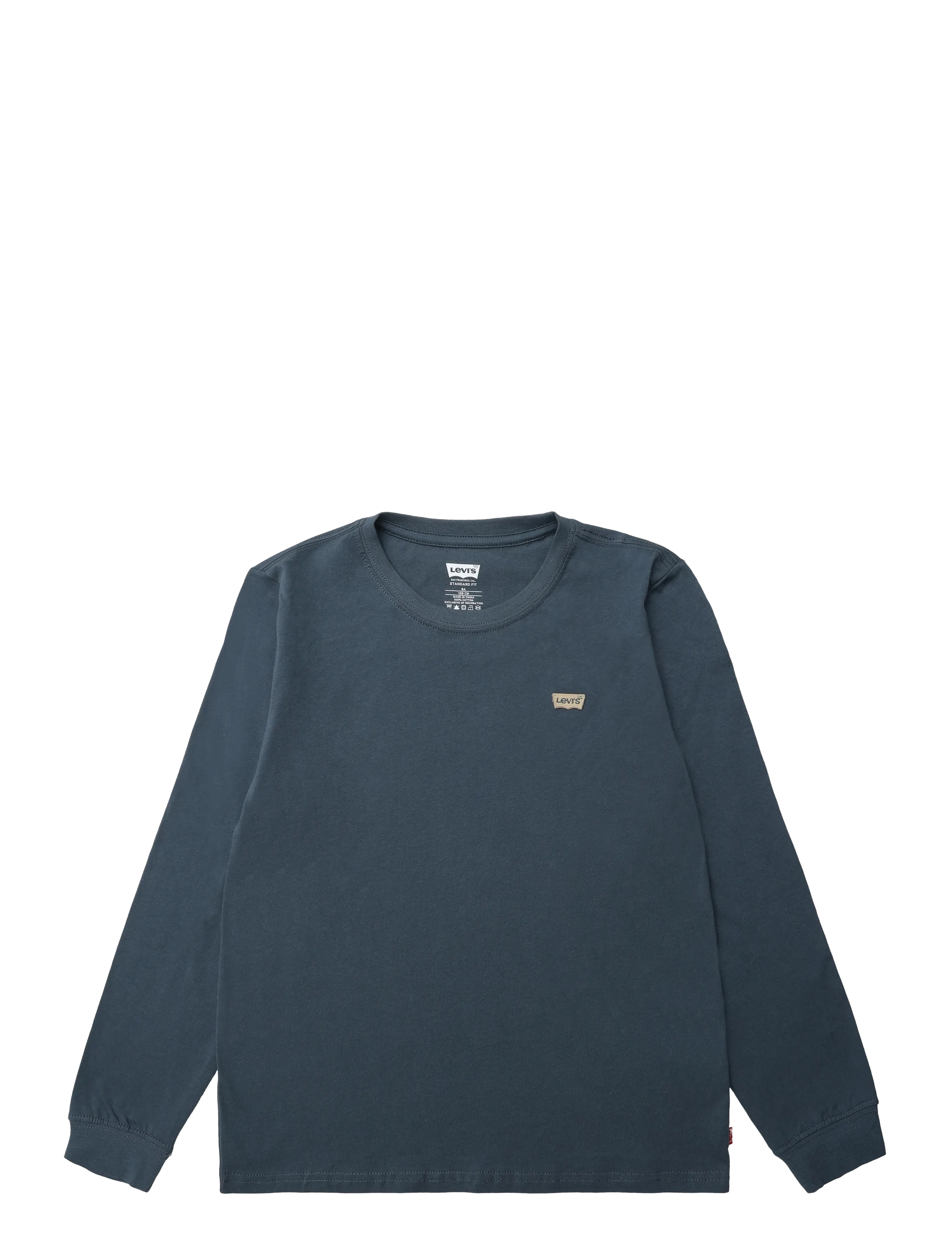 Levi's LS-L/S TEE - Tagasi kooli - DARK SLATE / blue
