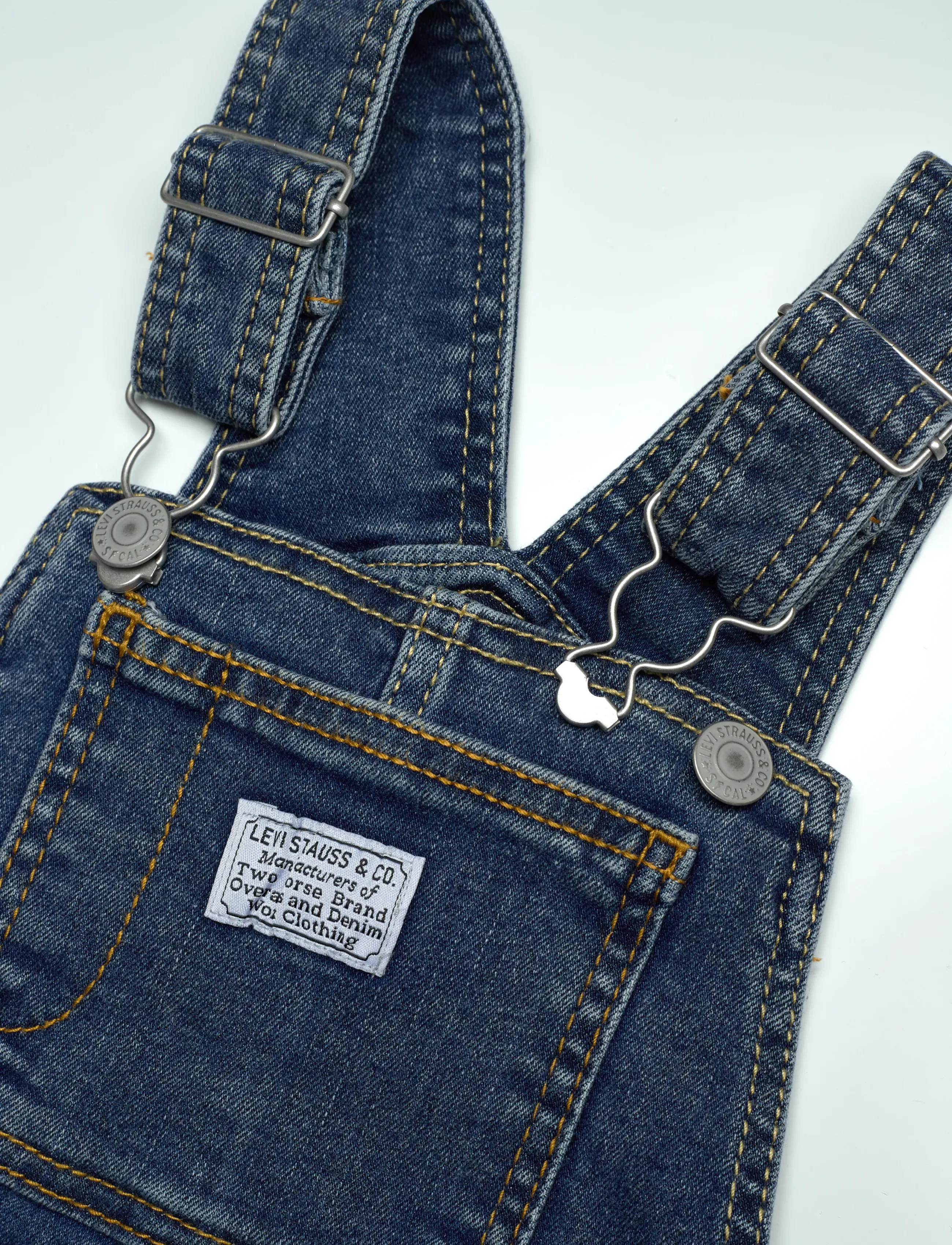 Levi's - Levi's® Denim Overalls - gode sommertilbud - blue - 2