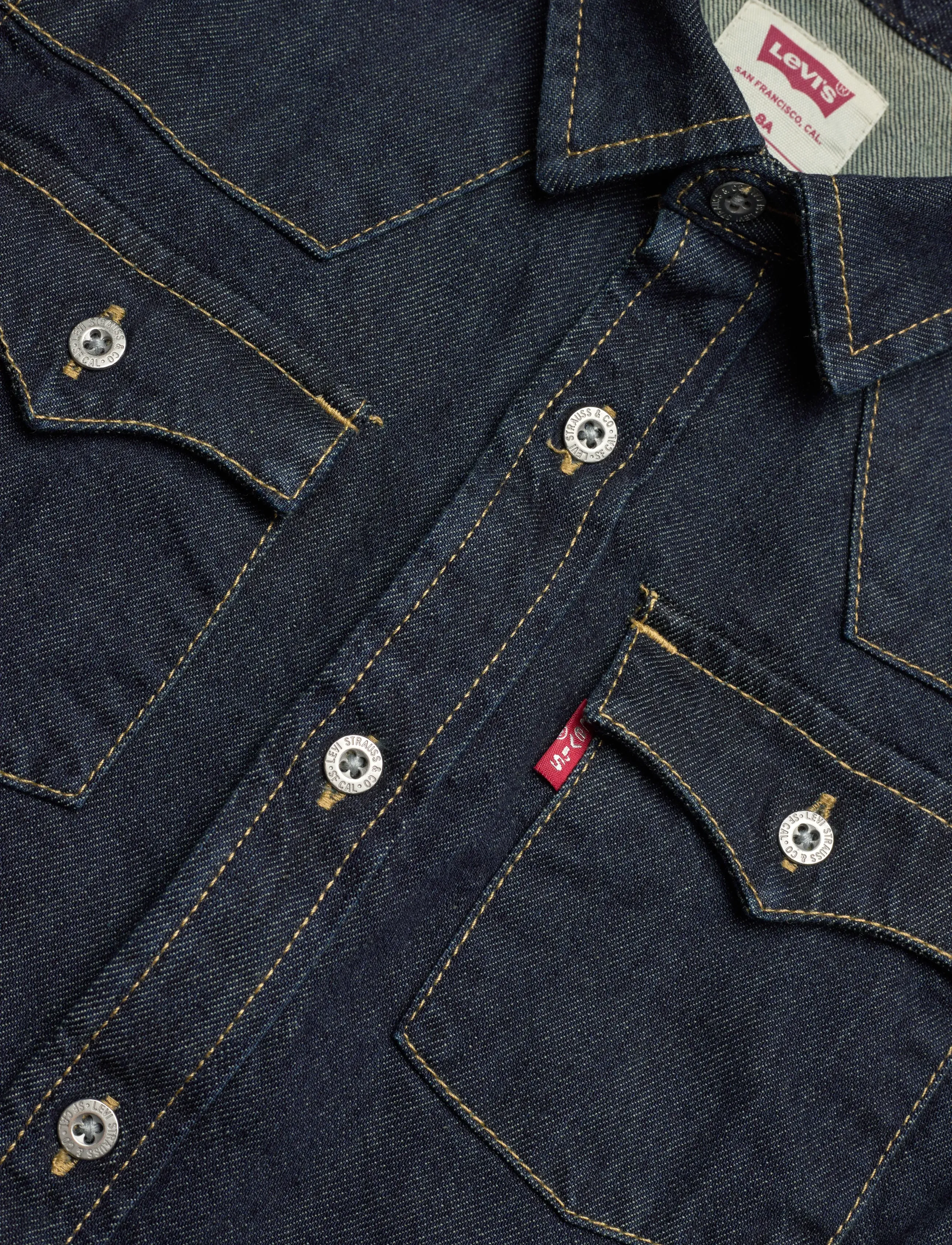 Levi's - Levi's® New Barstow Western Shirt - dark hollow - 2